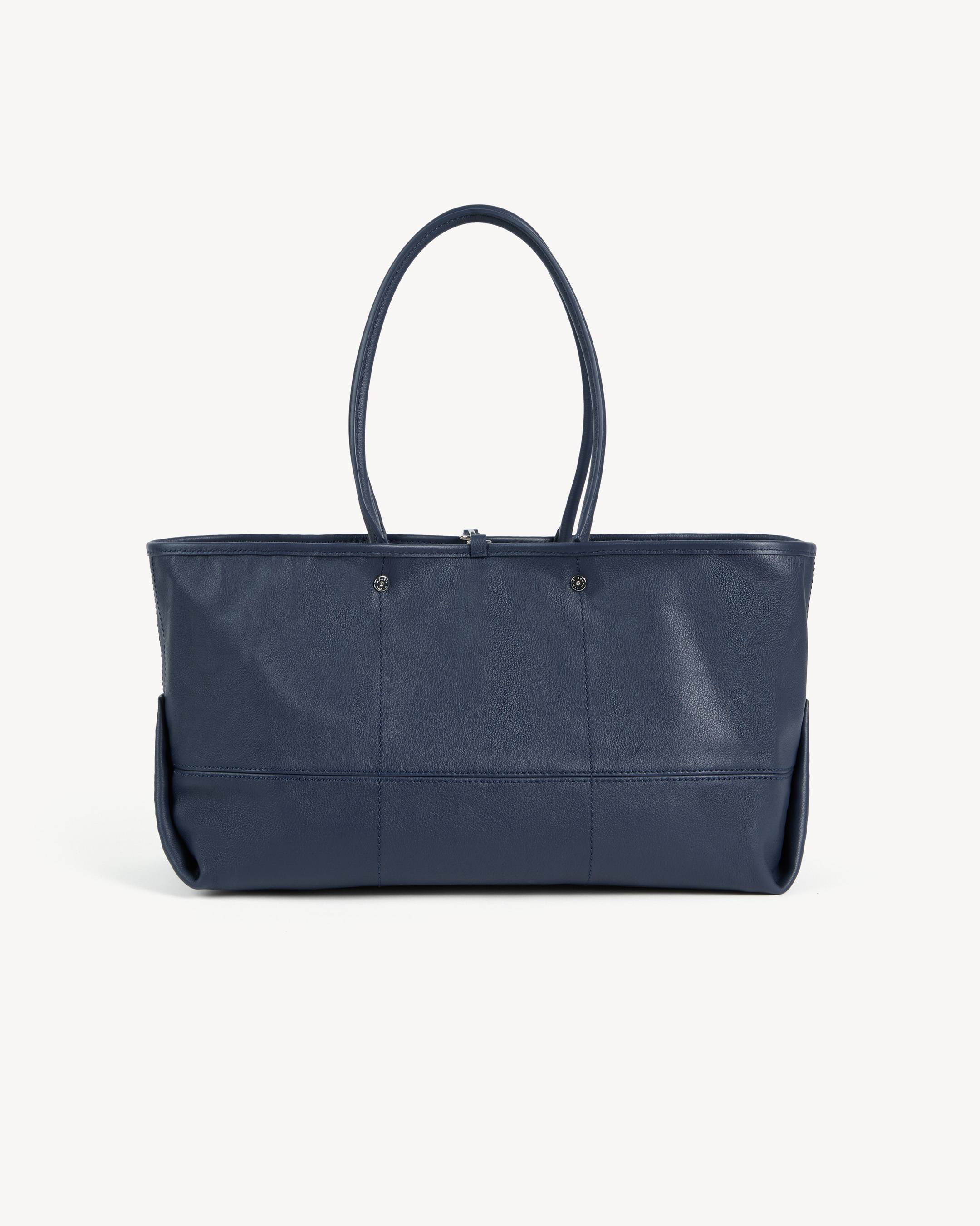'KENZO Utility' reversible shoulder bag in canvas and leather