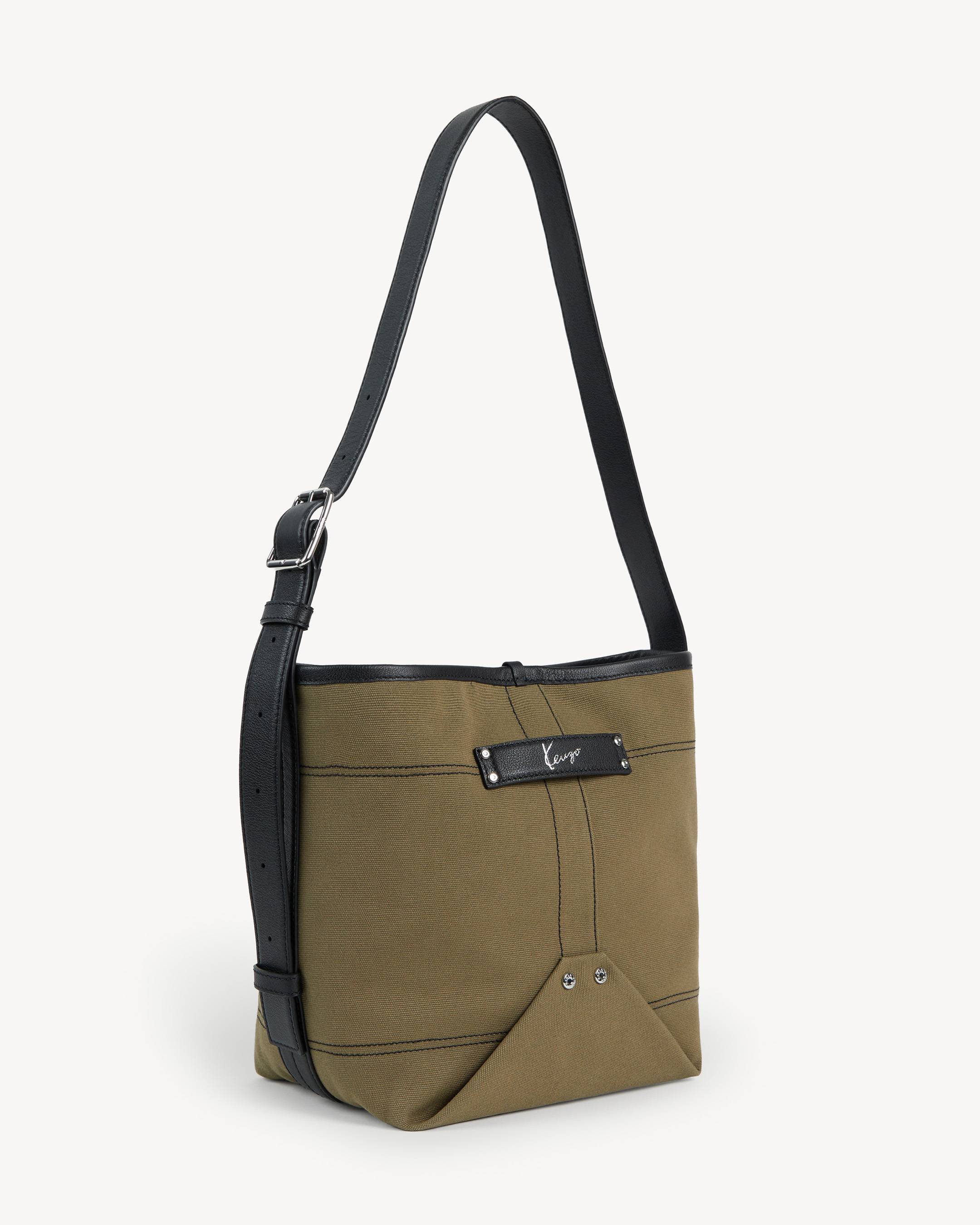KENZO Utility' リバーシブル バケット バッグ イン キャンバス