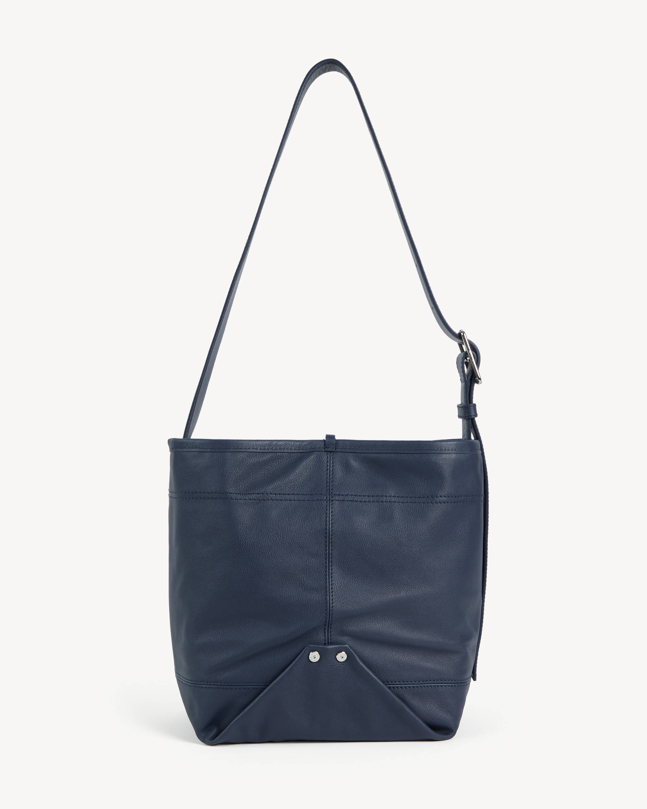 'KENZO Utility' reversible bucket bag in canvas and leather