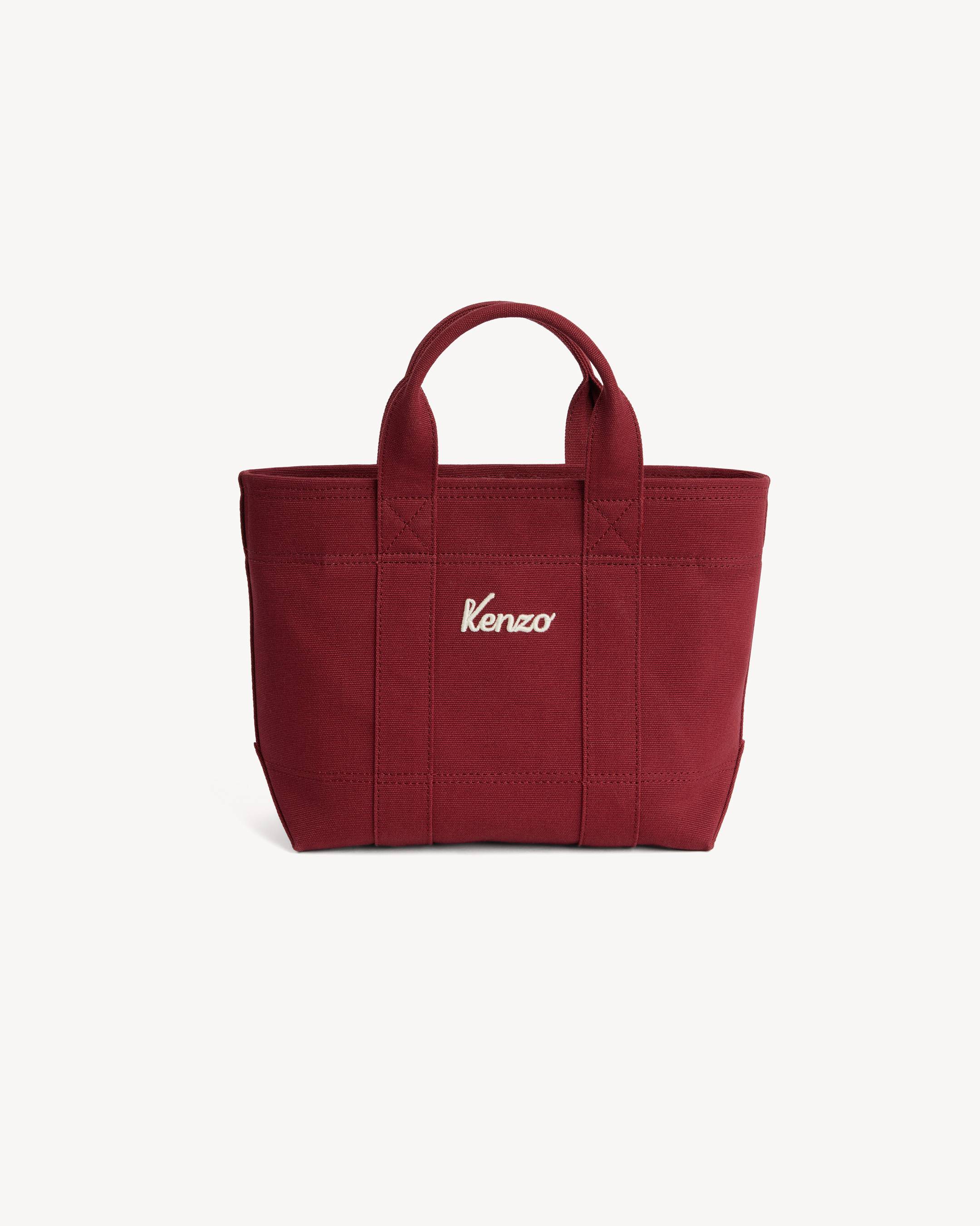 Bolso tote peque&ntilde;o de lona 'KENZO Eiffel Tower Design'