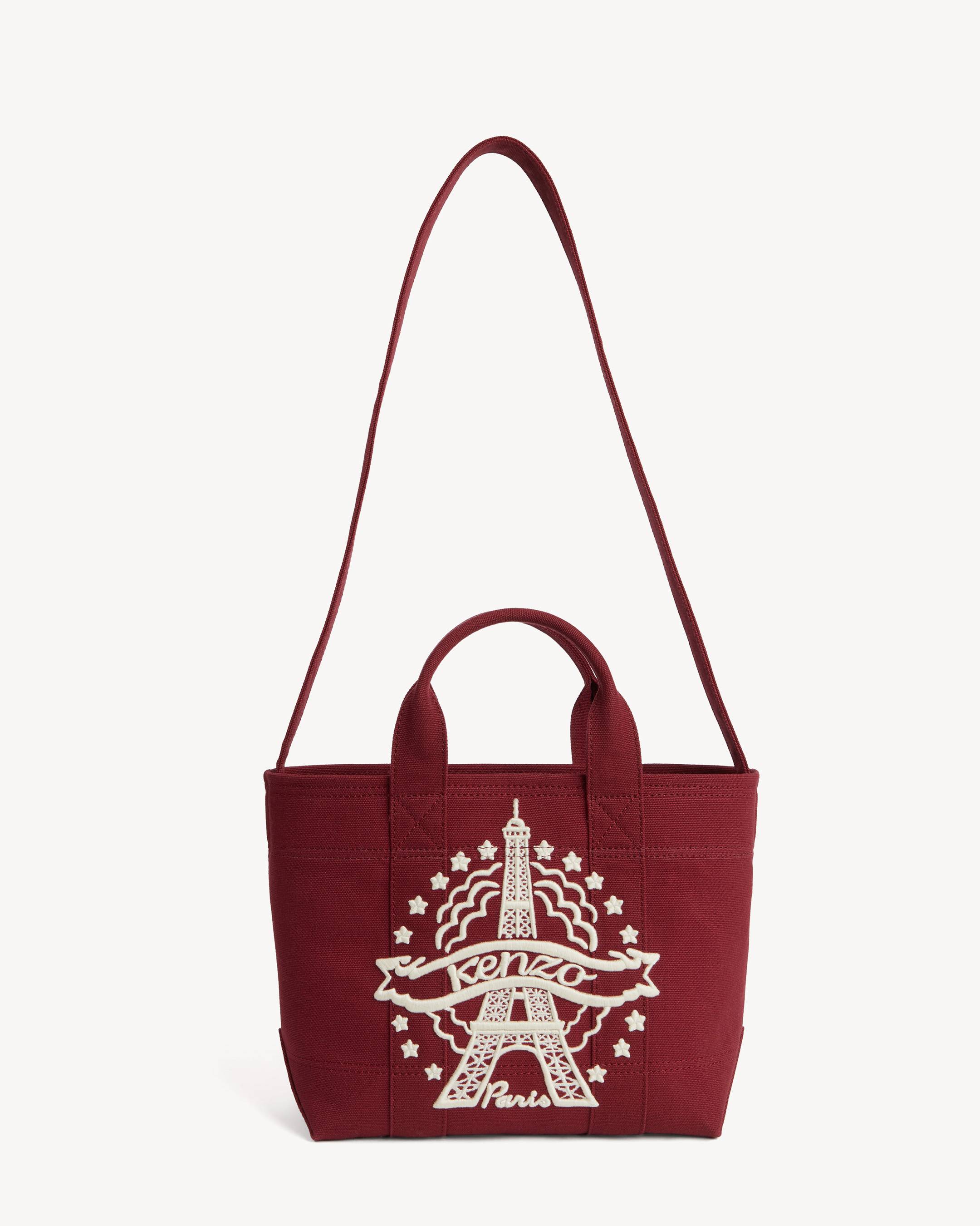Bolso tote peque&ntilde;o de lona 'KENZO Eiffel Tower Design'