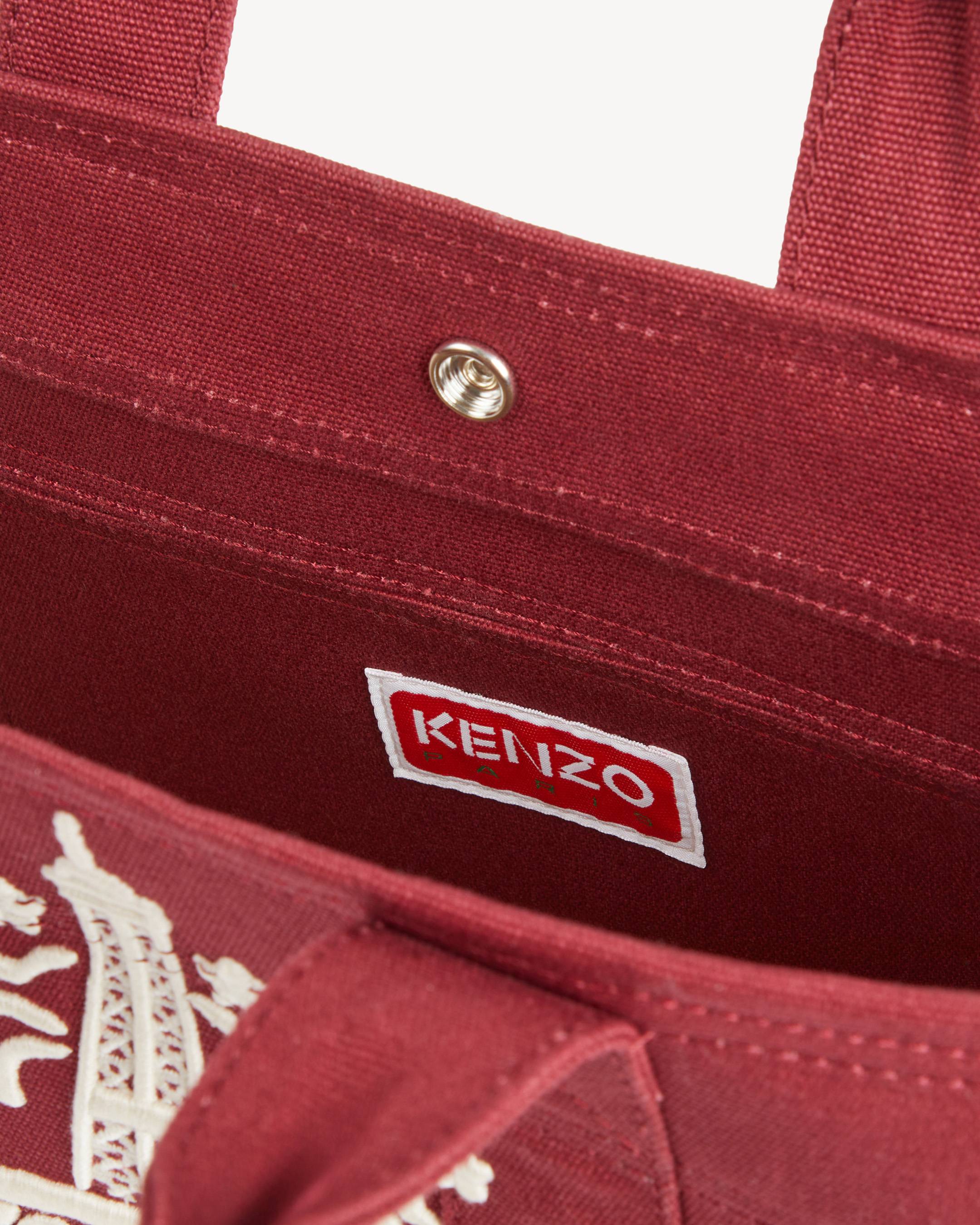 Bolso tote peque&ntilde;o de lona 'KENZO Eiffel Tower Design'