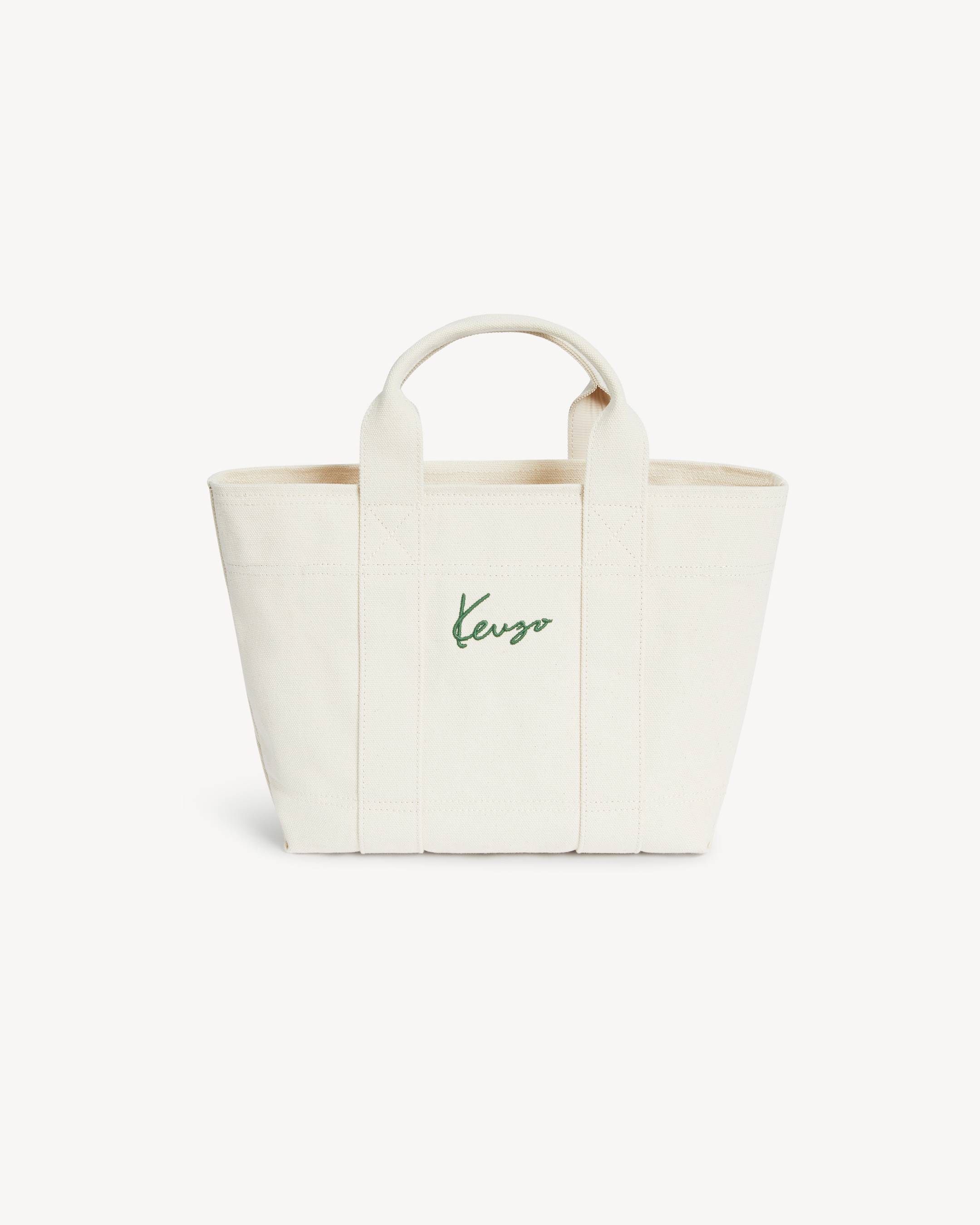 'KENZO Wildflower' small tote bag in canvas