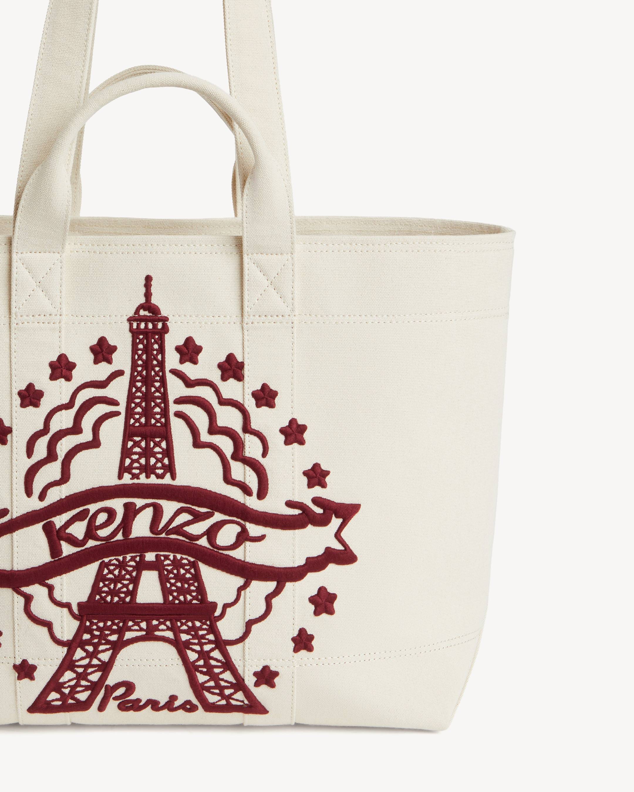 Bolso tote grande de lona 'KENZO Eiffel Tower Design'