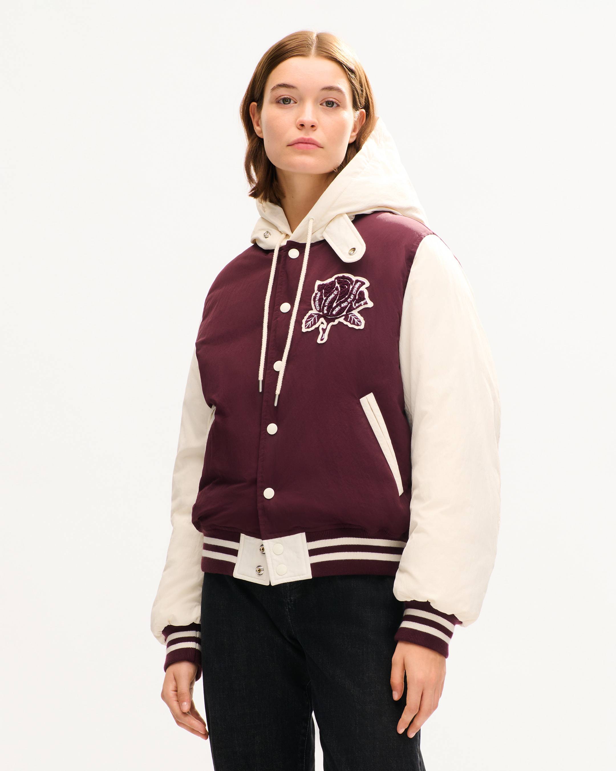 'KENZO Work And Play' varsity down jacket