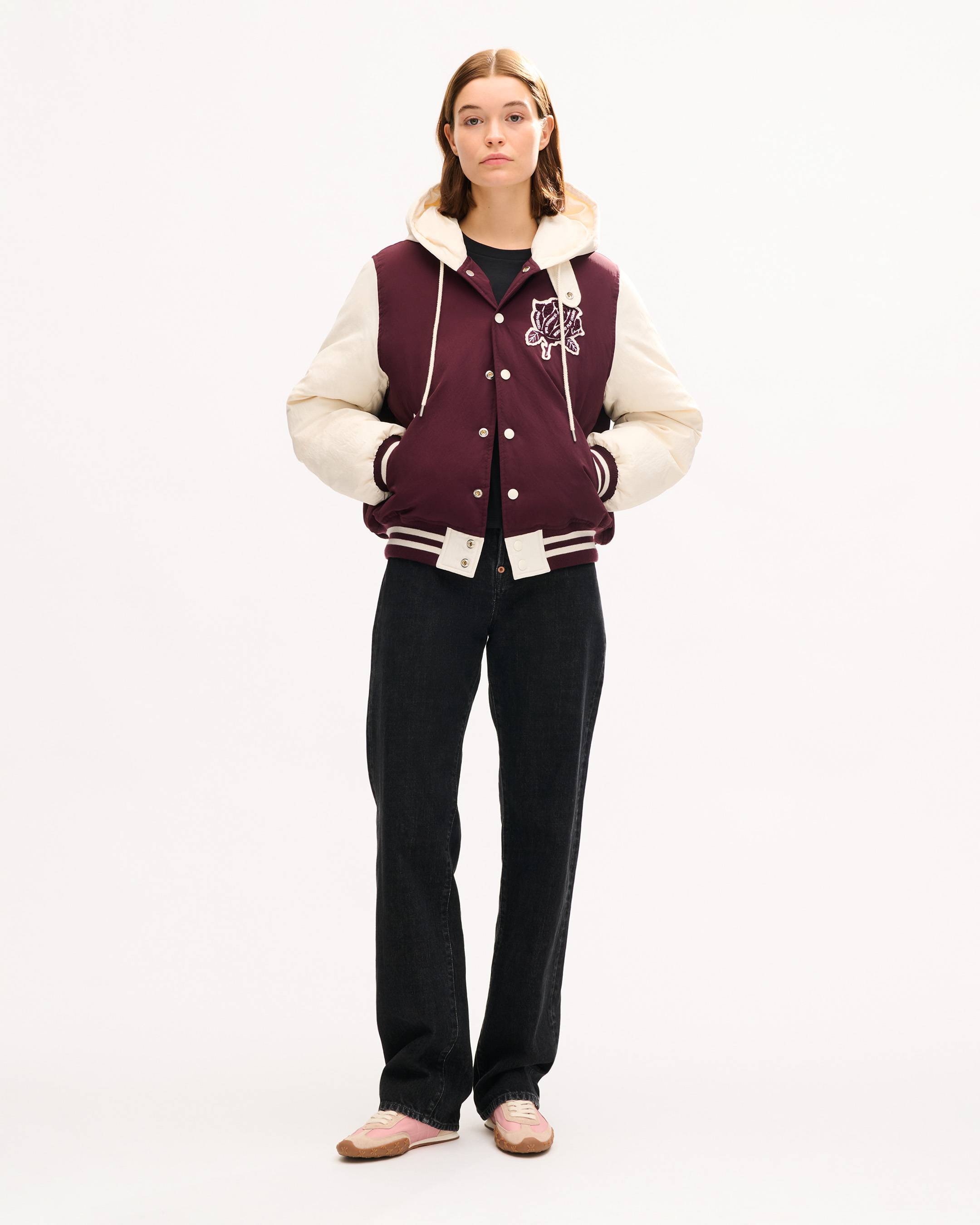 'KENZO Work And Play' varsity down jacket