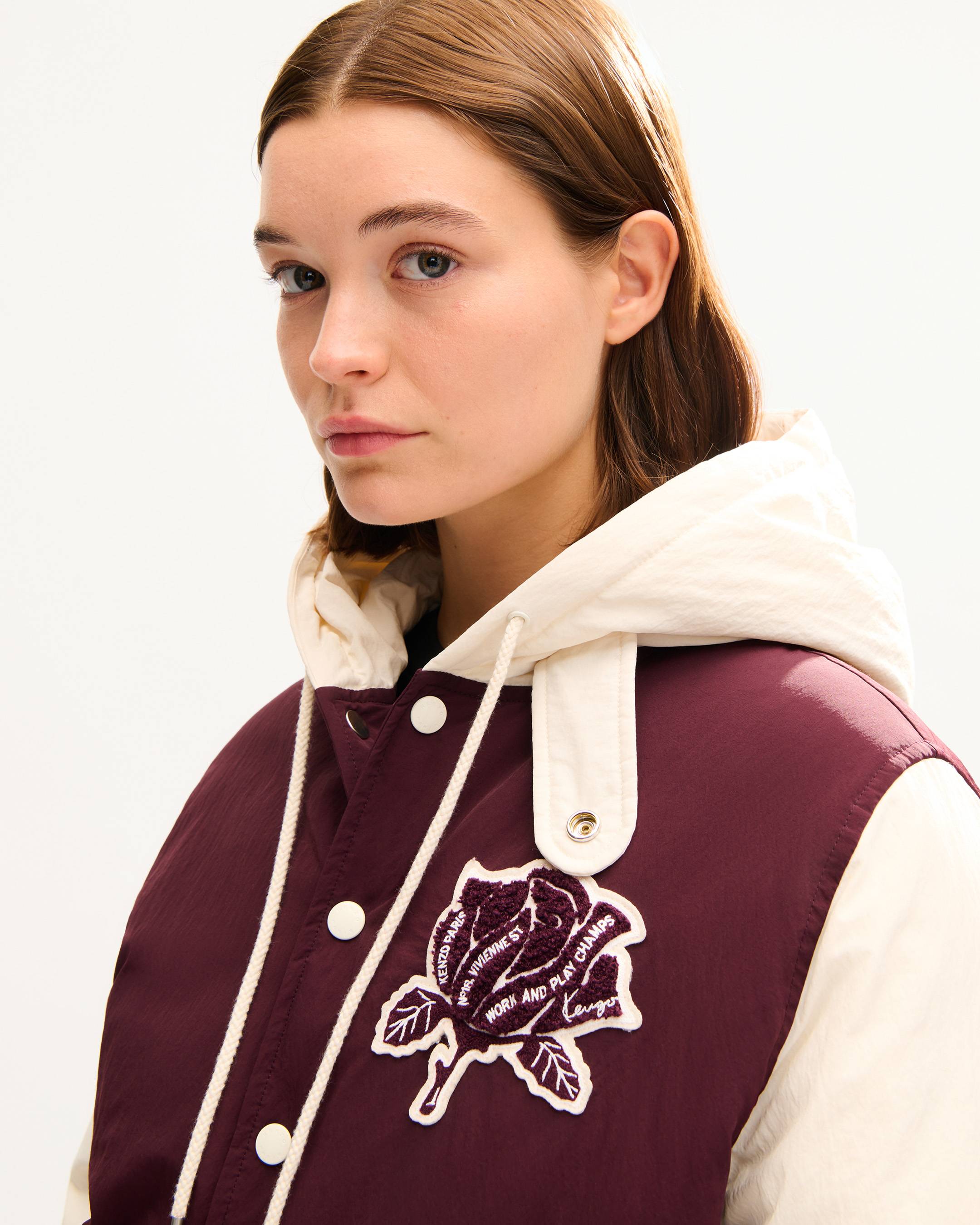 'KENZO Work And Play' varsity down jacket