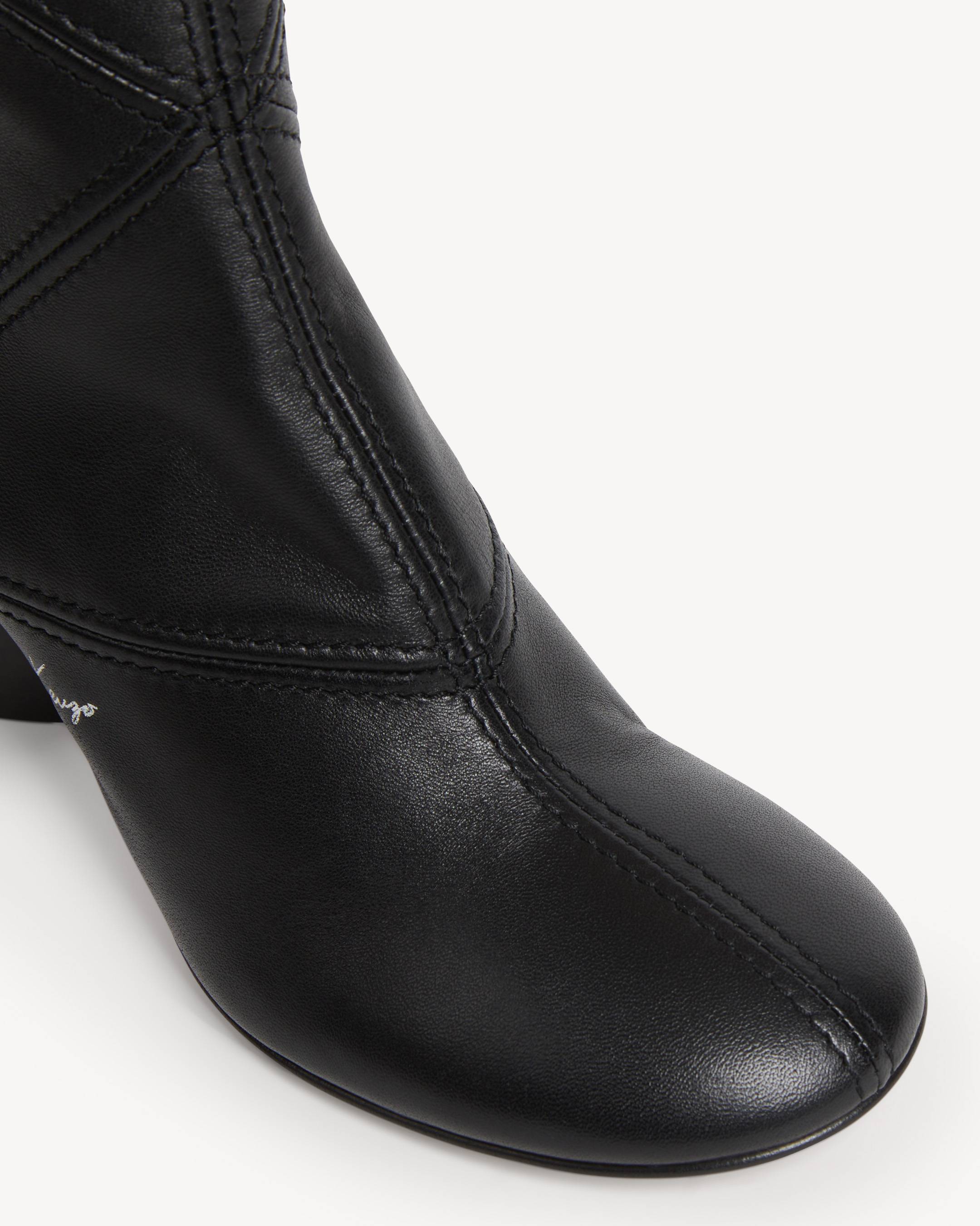 Stivali in pelle con tacco 'KENZO Kite'