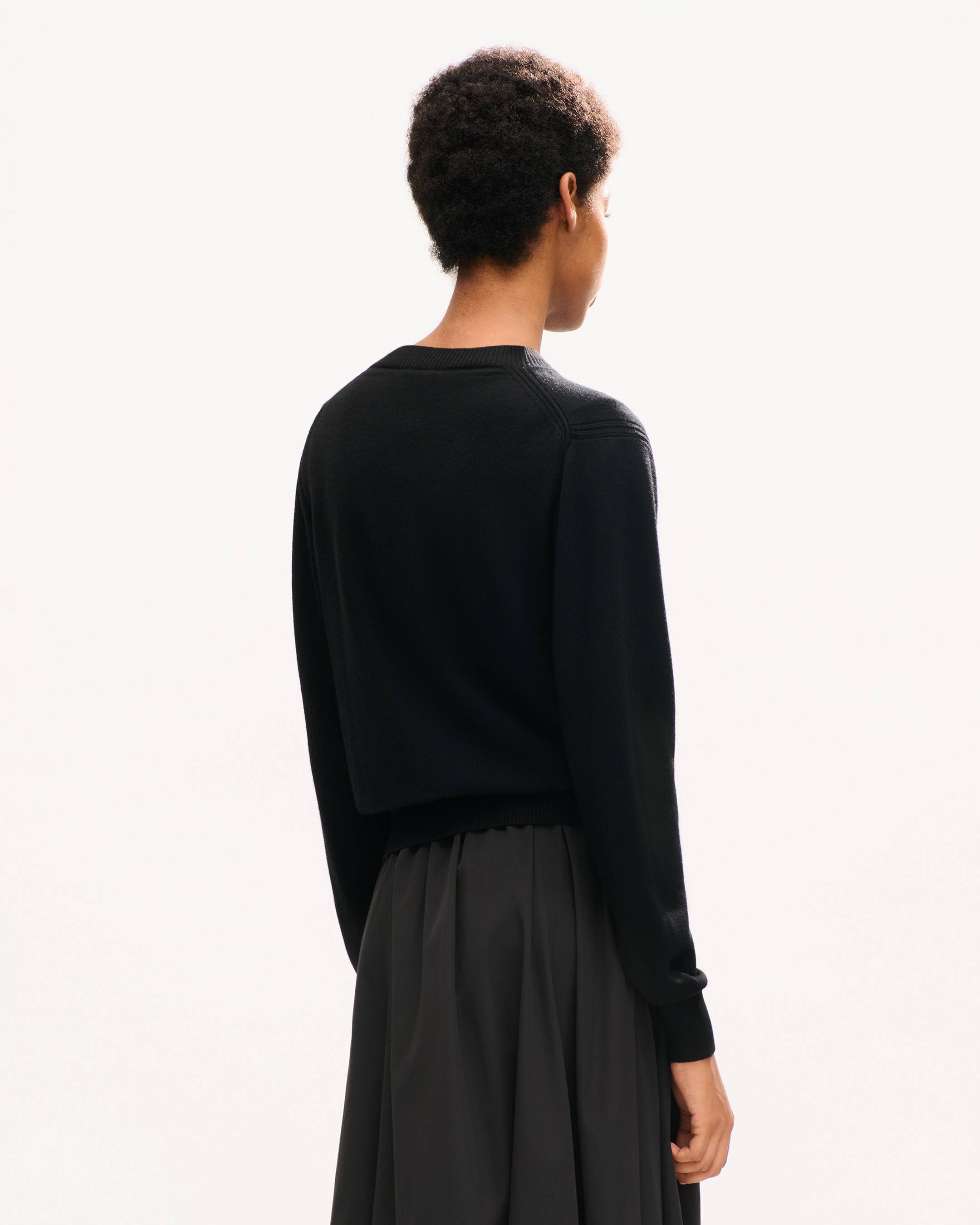 Cardigan 'KENZO Signature' en laine m&eacute;rinos