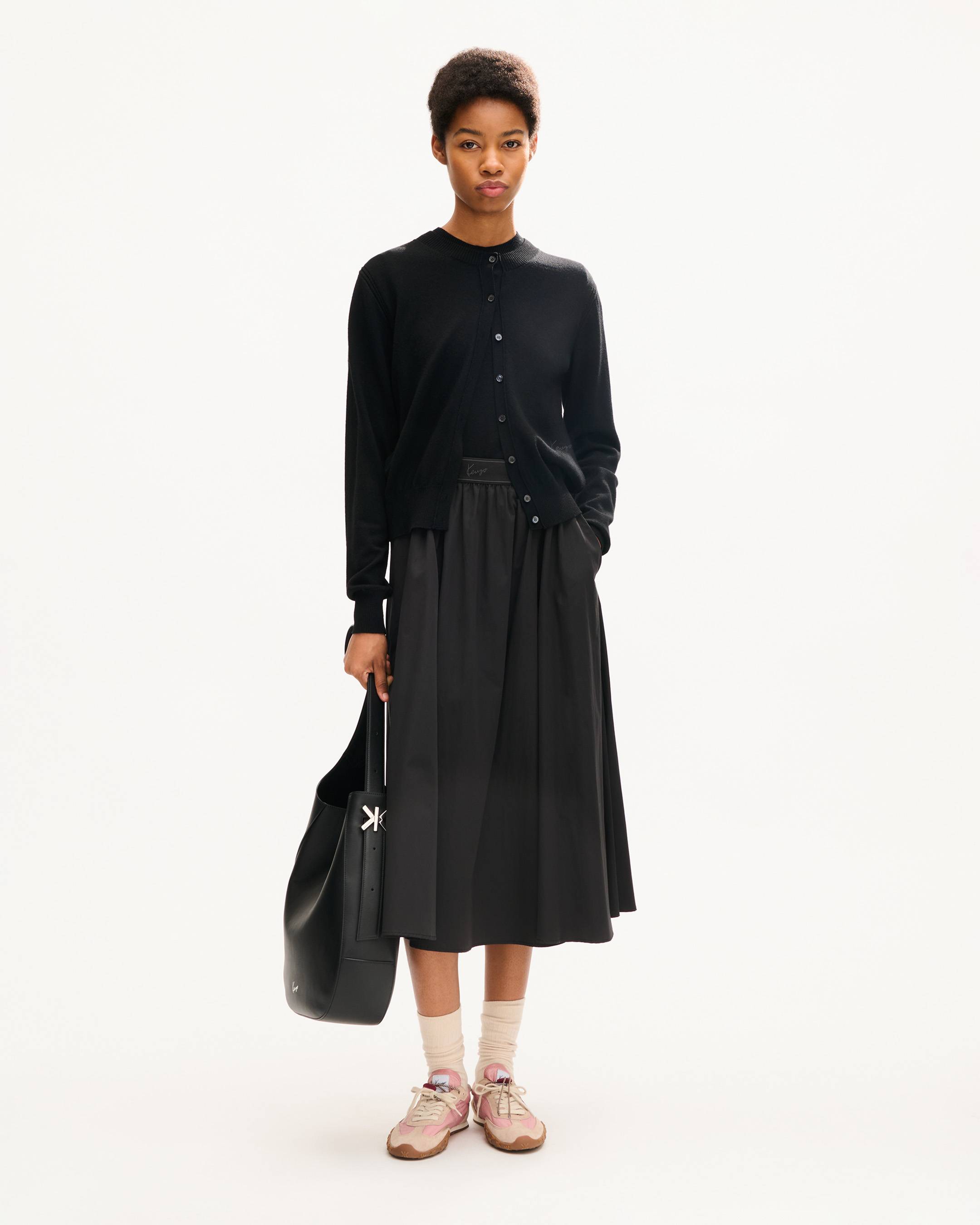Cardigan 'KENZO Signature' en laine m&eacute;rinos