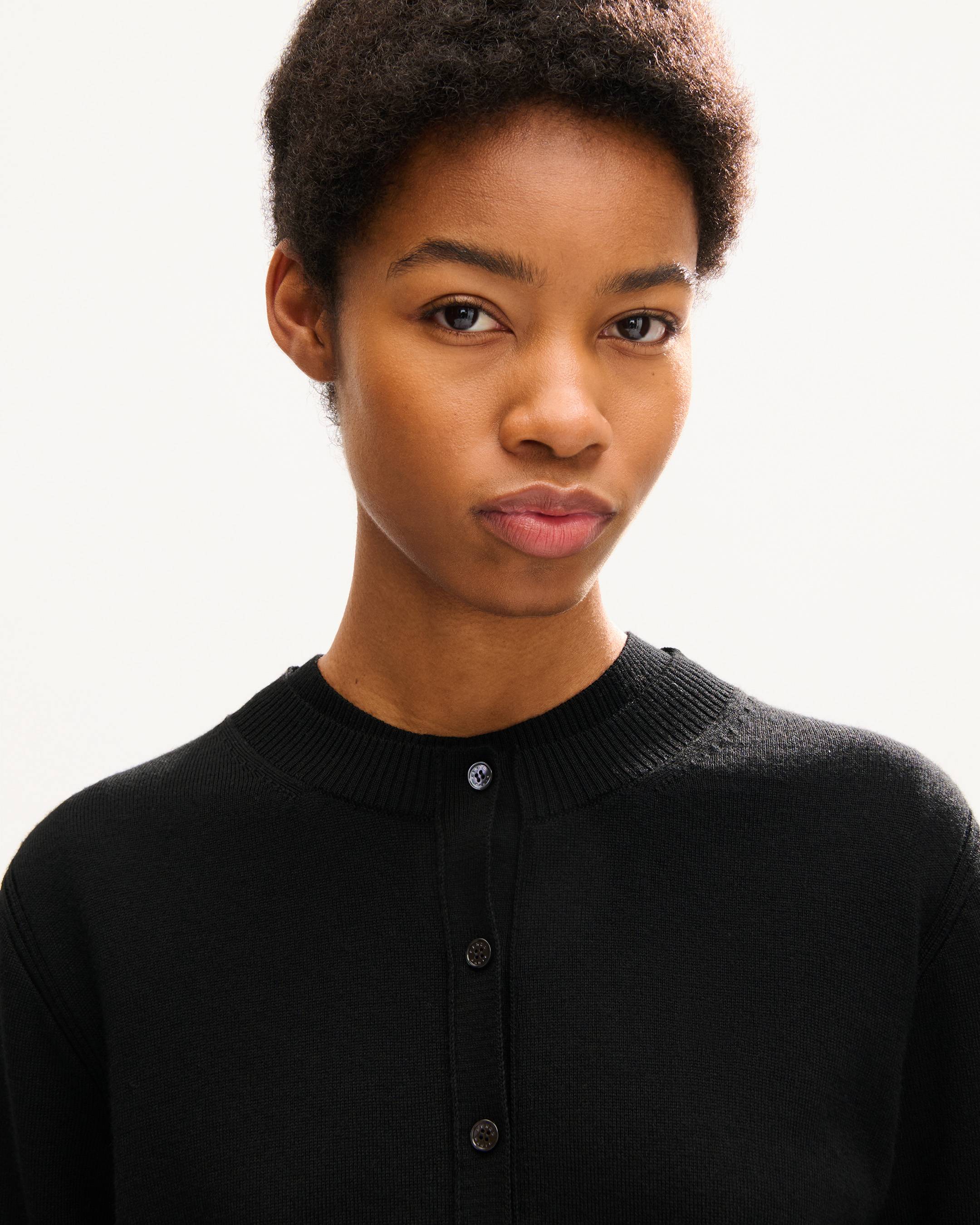 Cardigan 'KENZO Signature' en laine m&eacute;rinos
