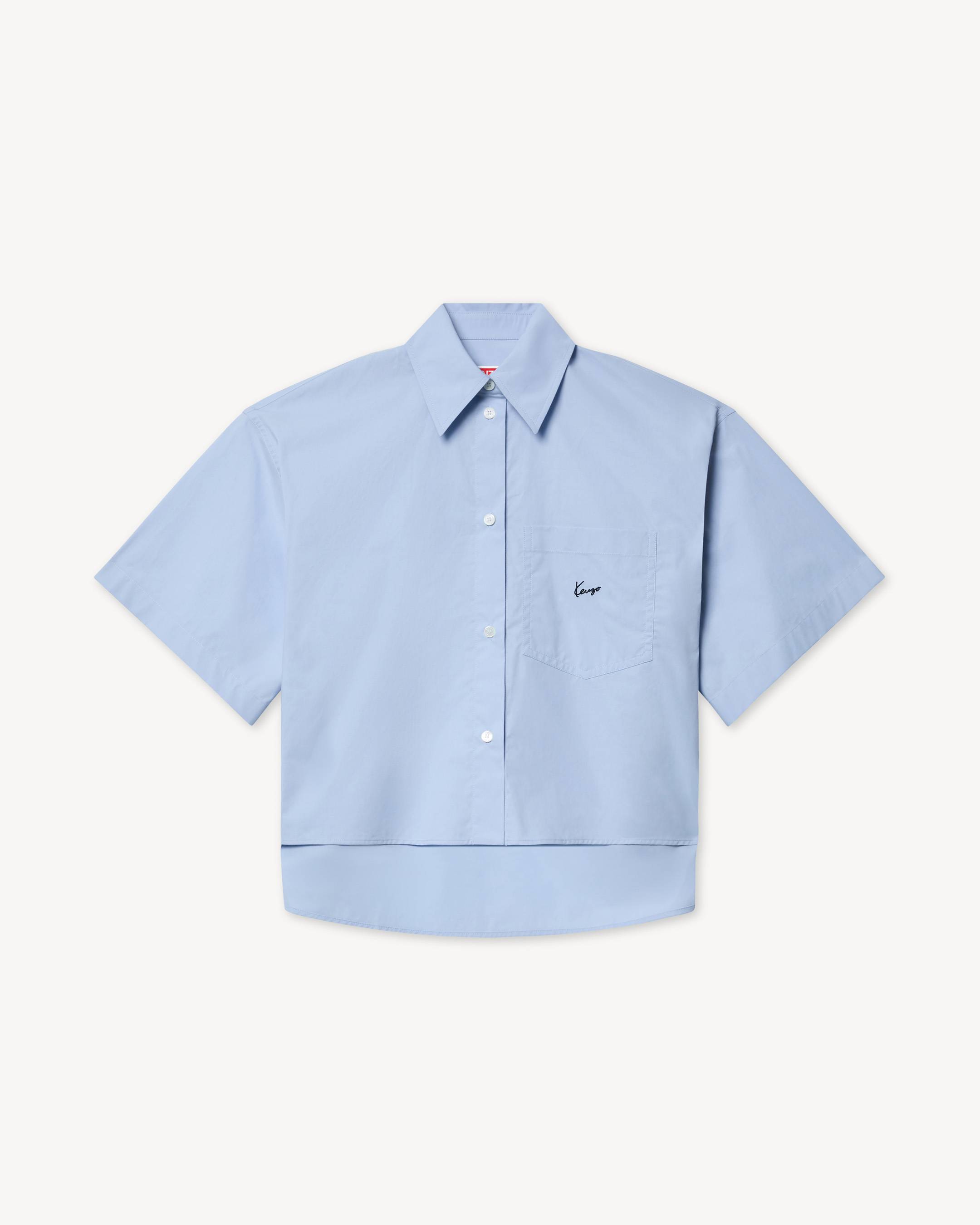 'KENZO Signature' short sleeve shirt in cotton