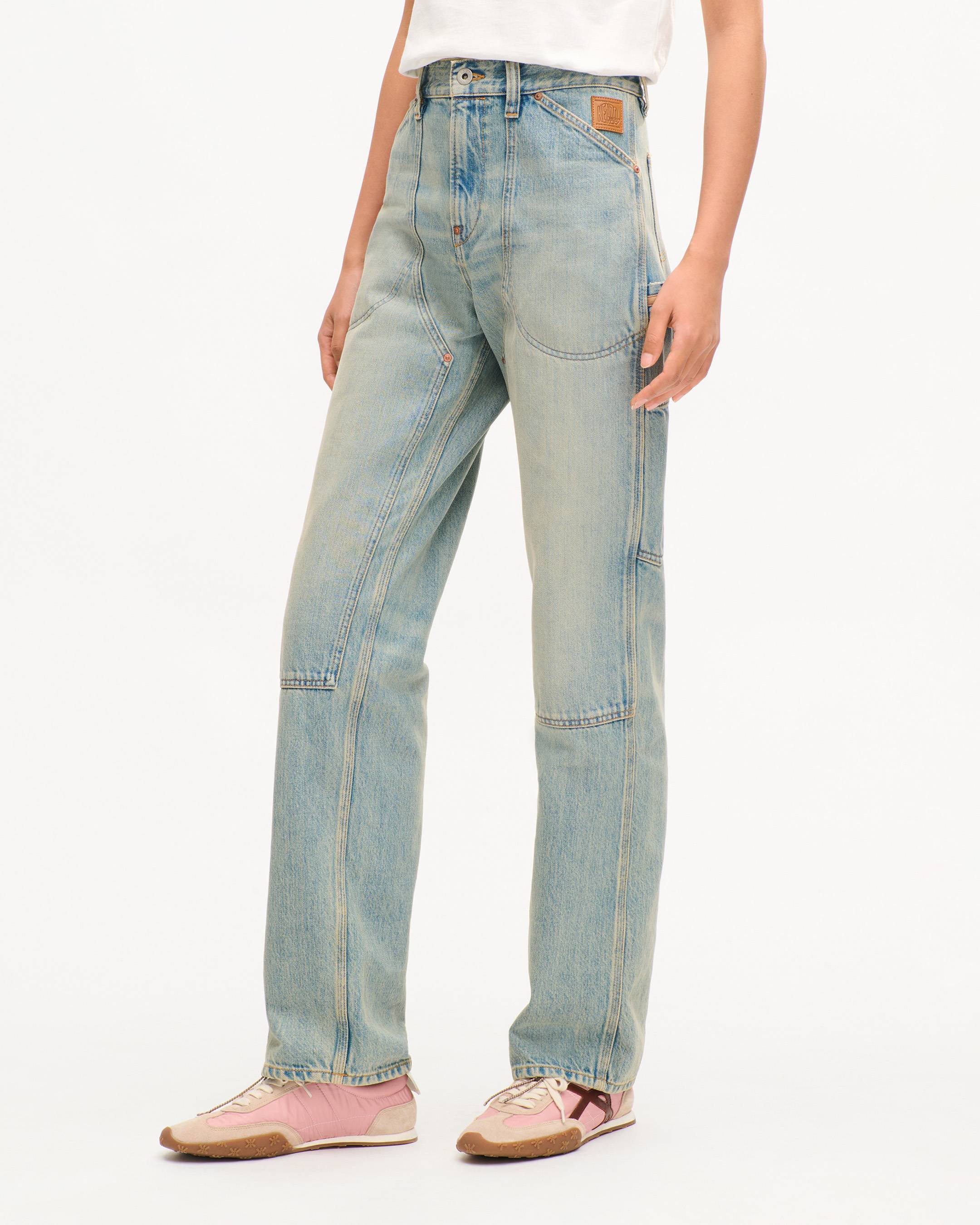 'KENZO Work And Play' carpenter pants in japanese denim