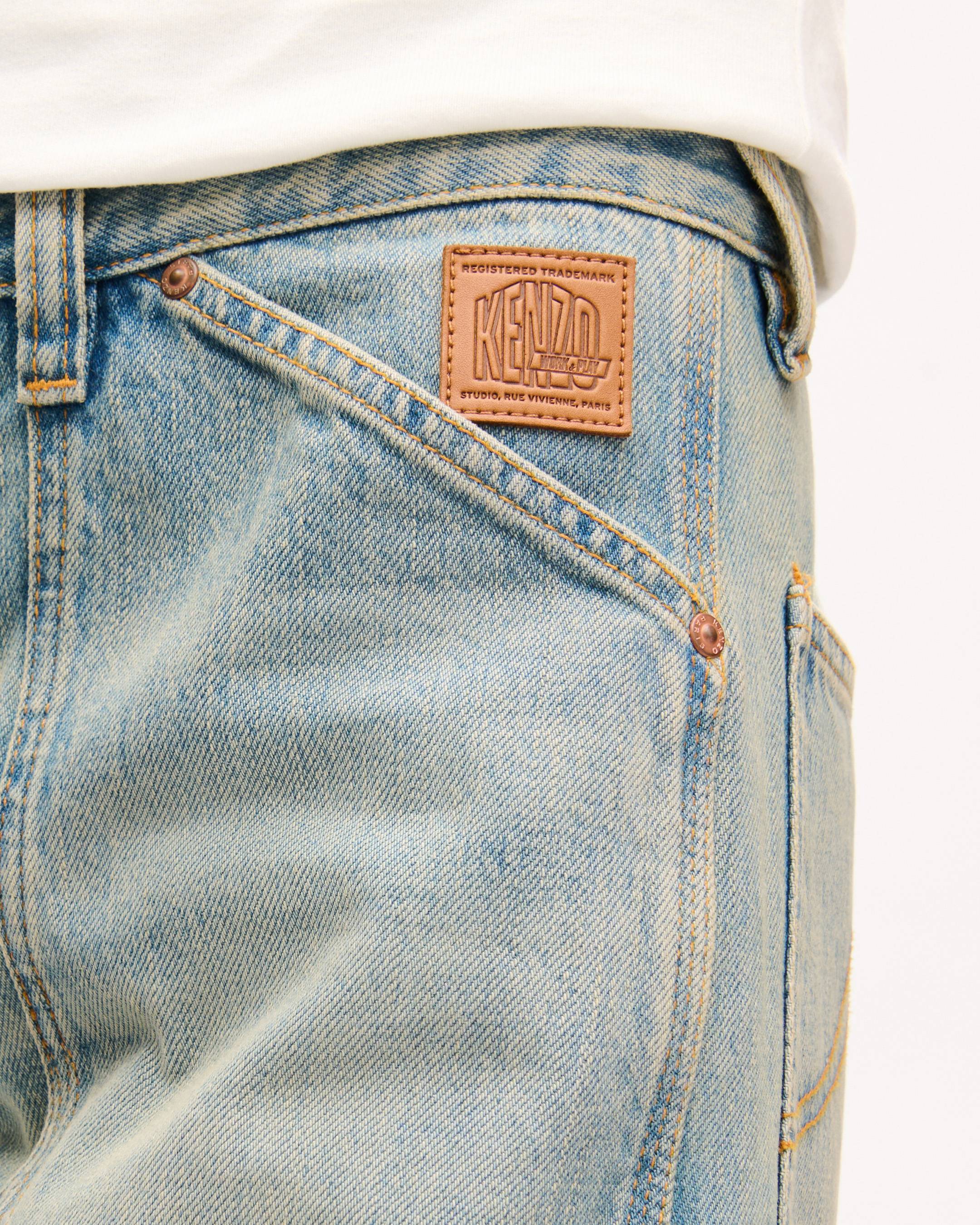 'KENZO Work And Play' carpenter pants in japanese denim