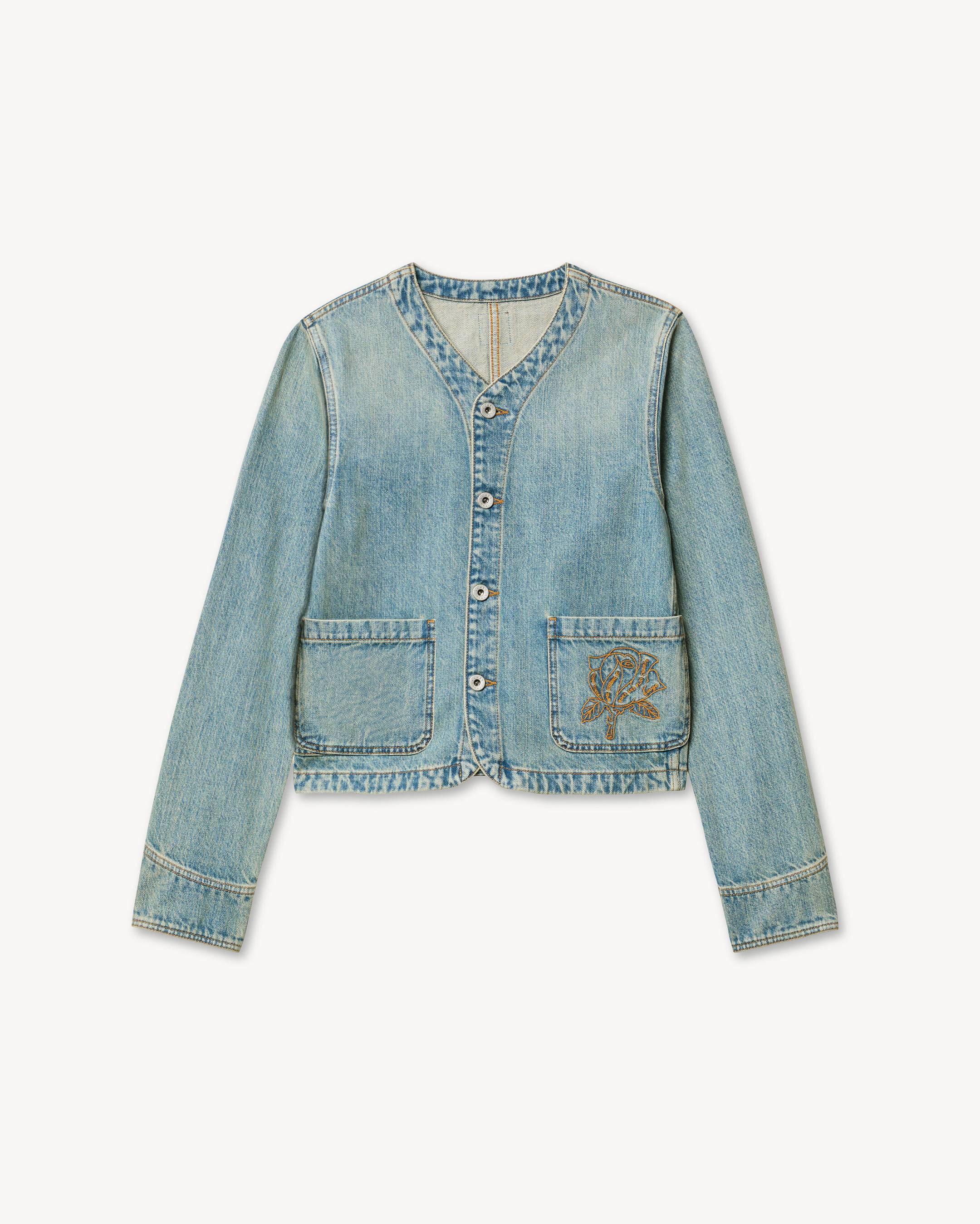 'KENZO Work And Play' workwear jacket in japanese denim