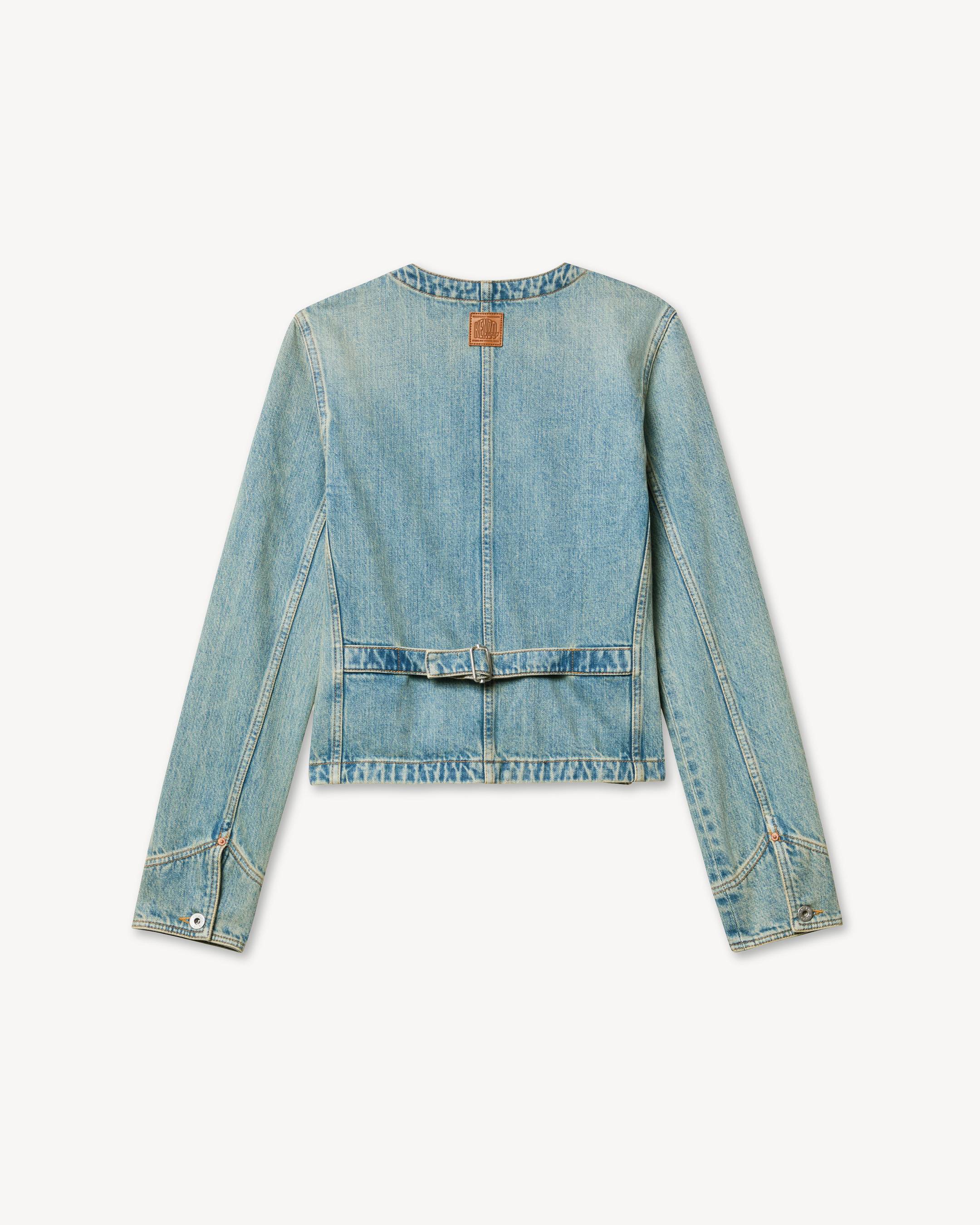 'KENZO Work And Play' workwear jacket in japanese denim