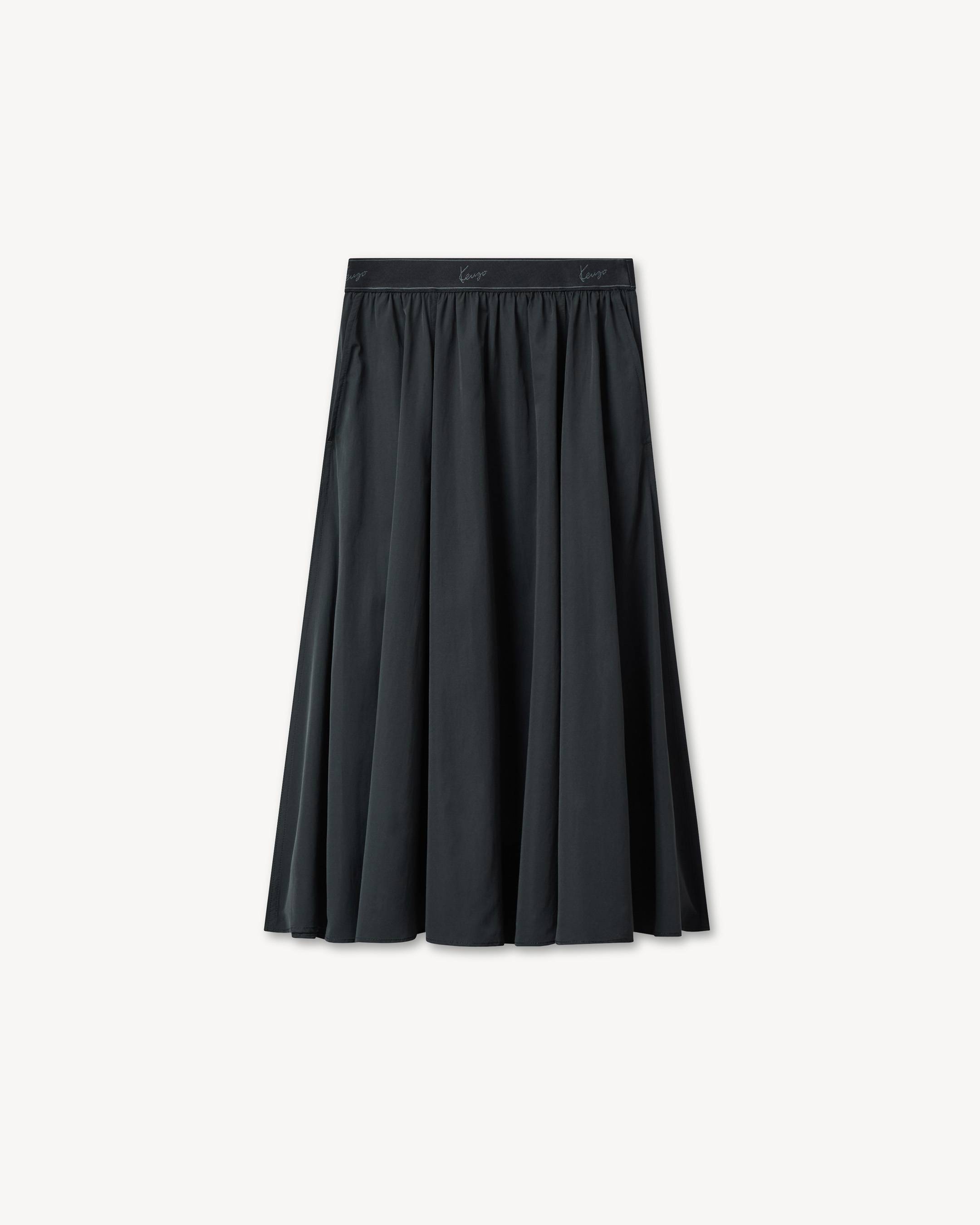 'KENZO Signature' elasticated midi skirt