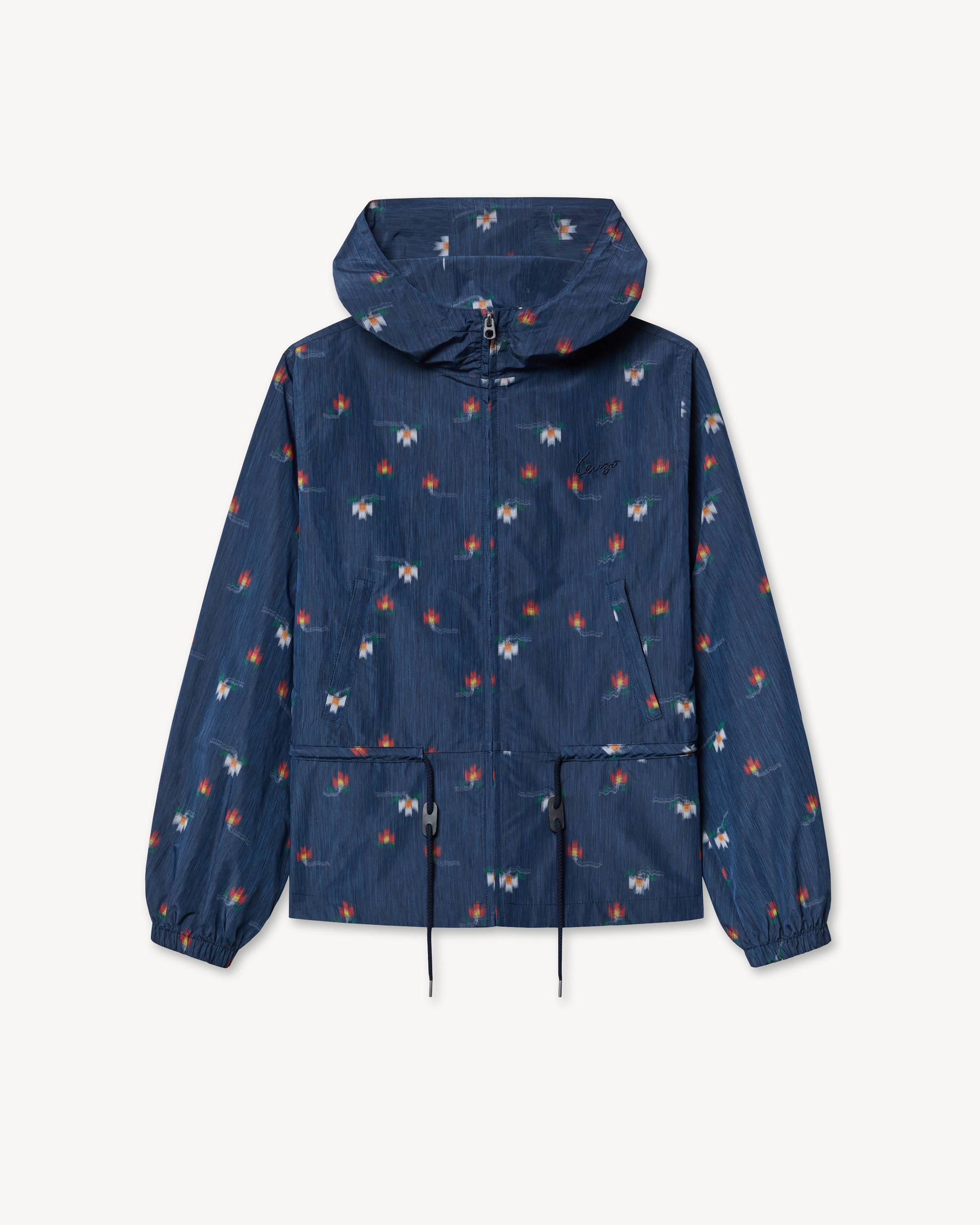 Coupe-vent cintr&eacute; 'KENZO Ikat Flower'