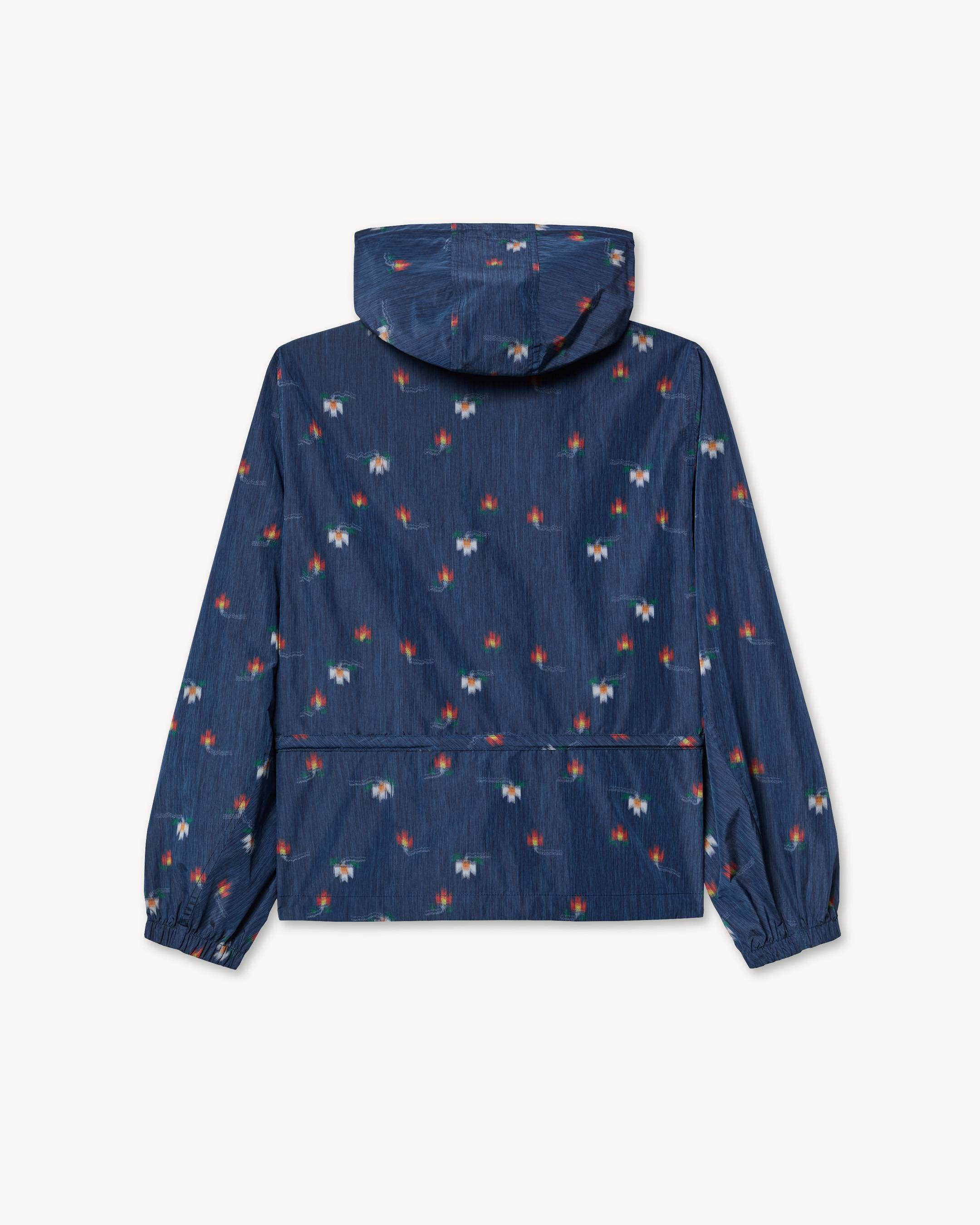 Coupe-vent cintr&eacute; 'KENZO Ikat Flower'