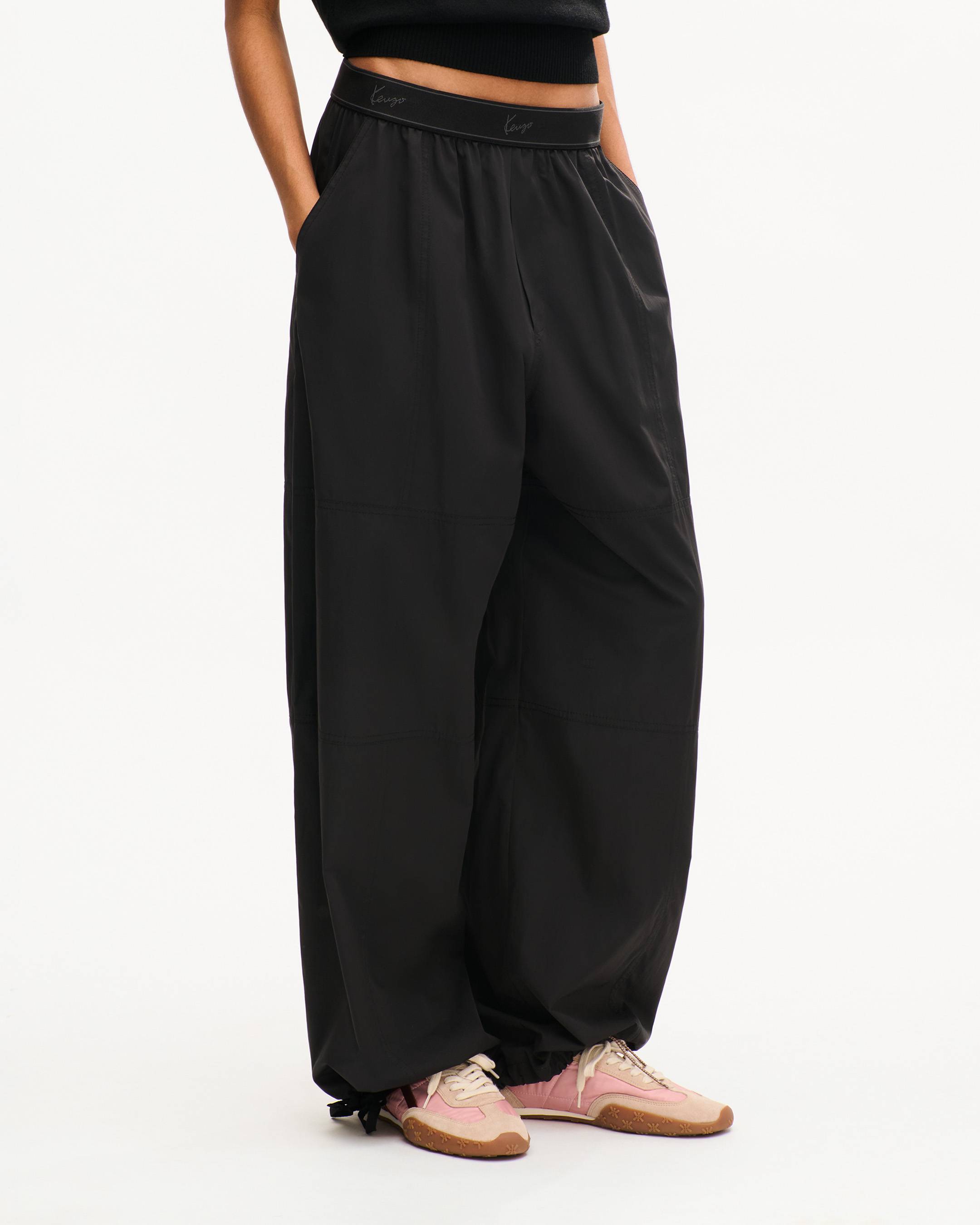 Pantalon cargo &agrave; taille &eacute;lastiqu&eacute;e 'KENZO Signature'