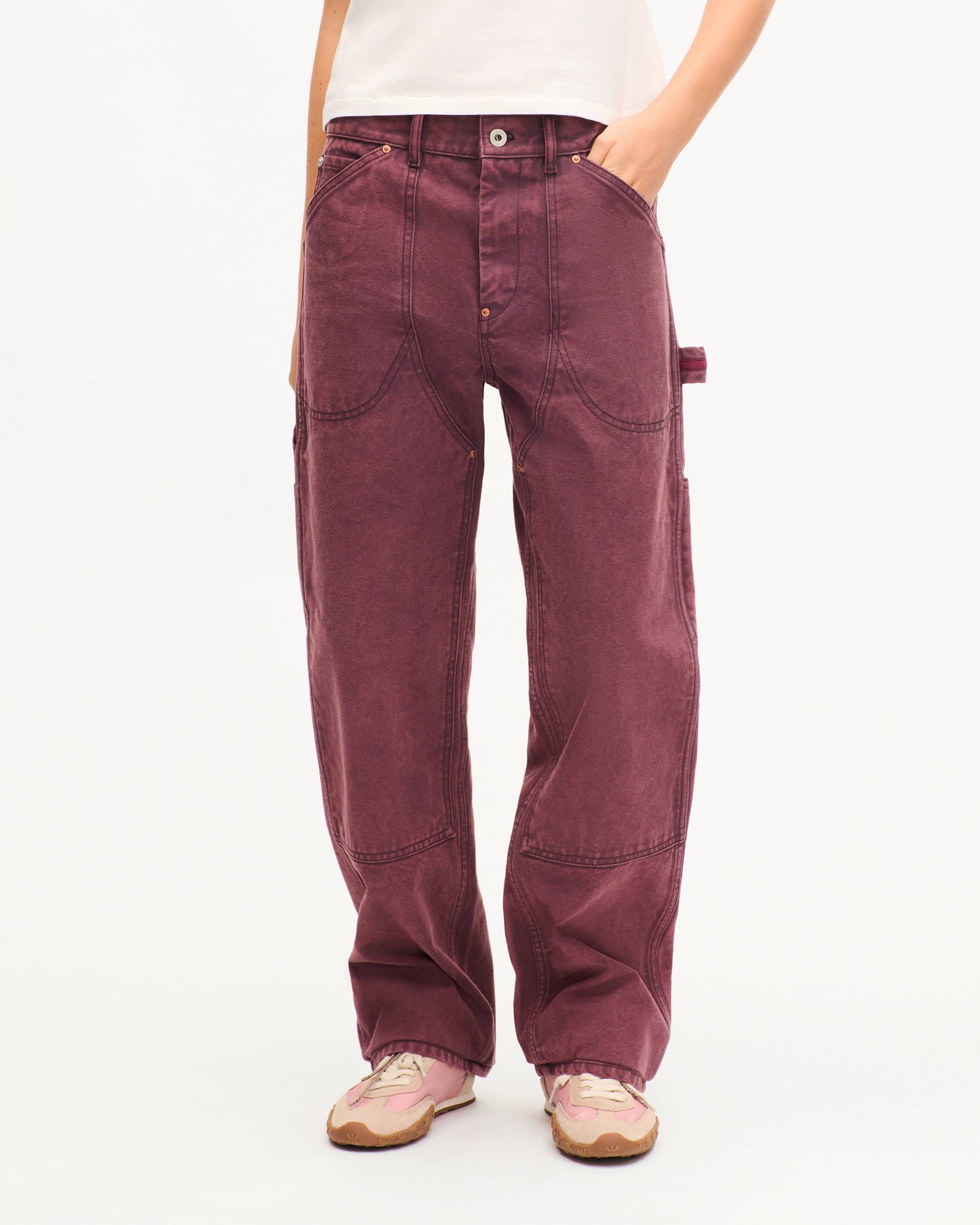 Pantaloni da carpentiere in cotone