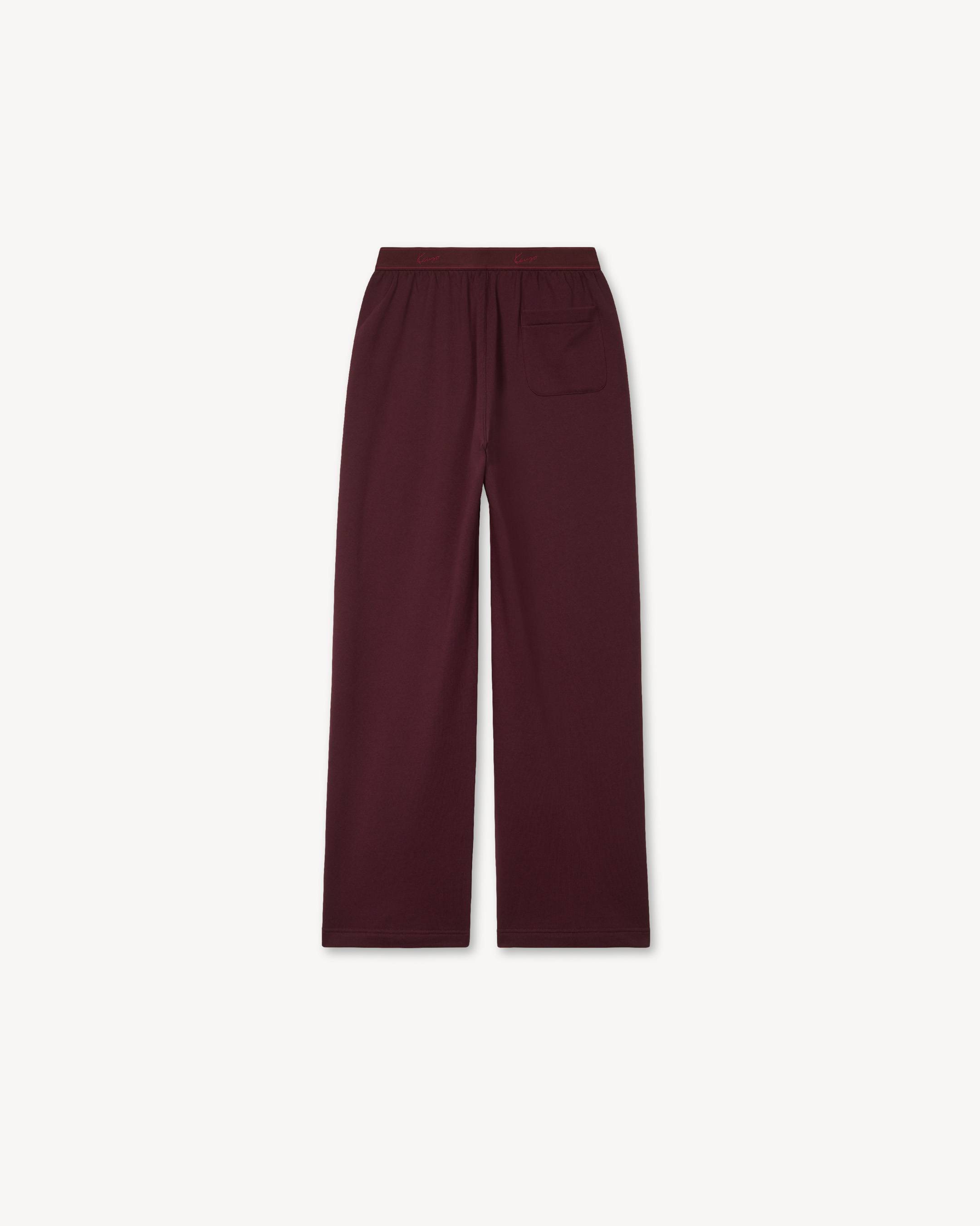 'KENZO Signature' elasticated straight pants