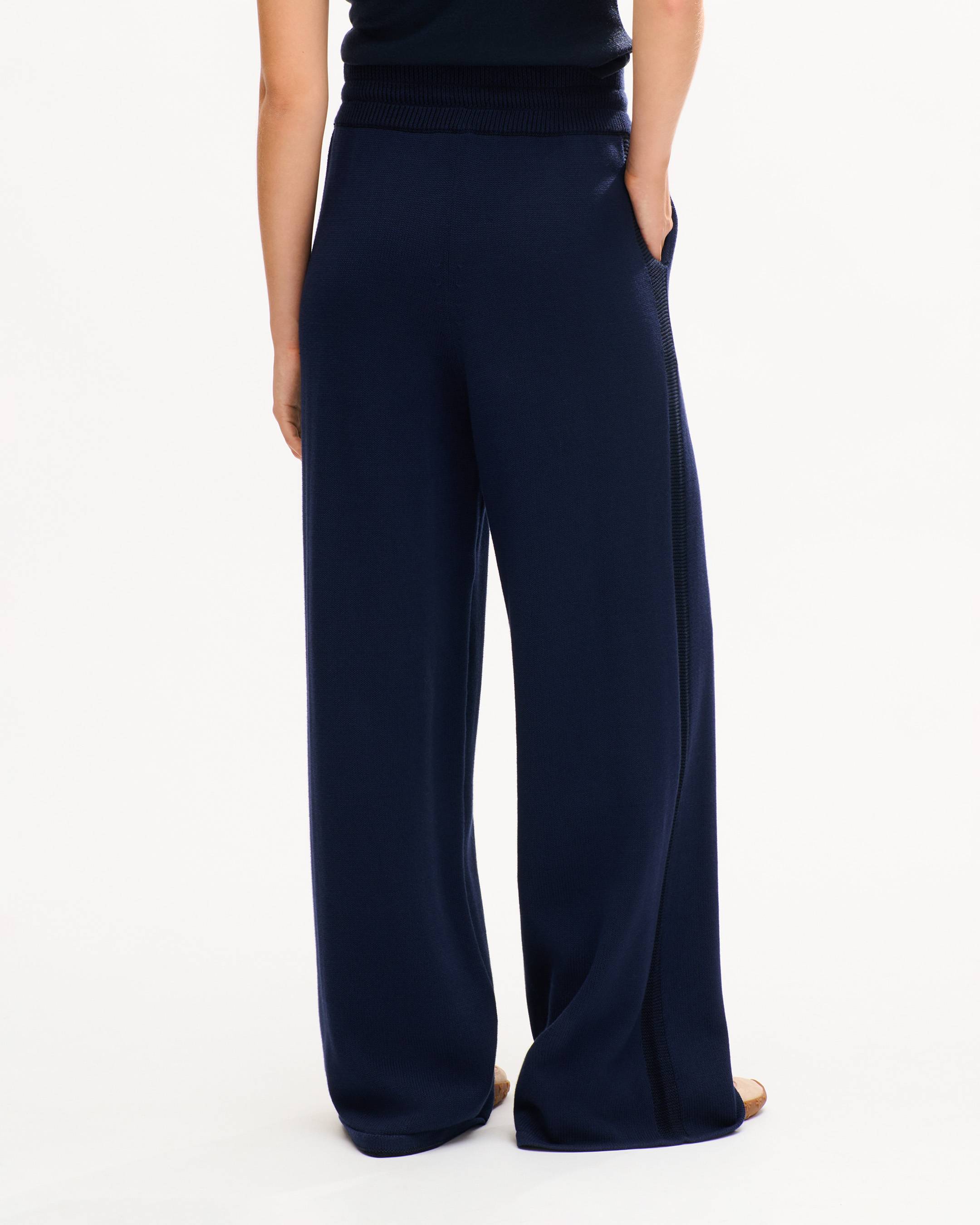 Pantalon 'KENZO Signature' en coton et laine