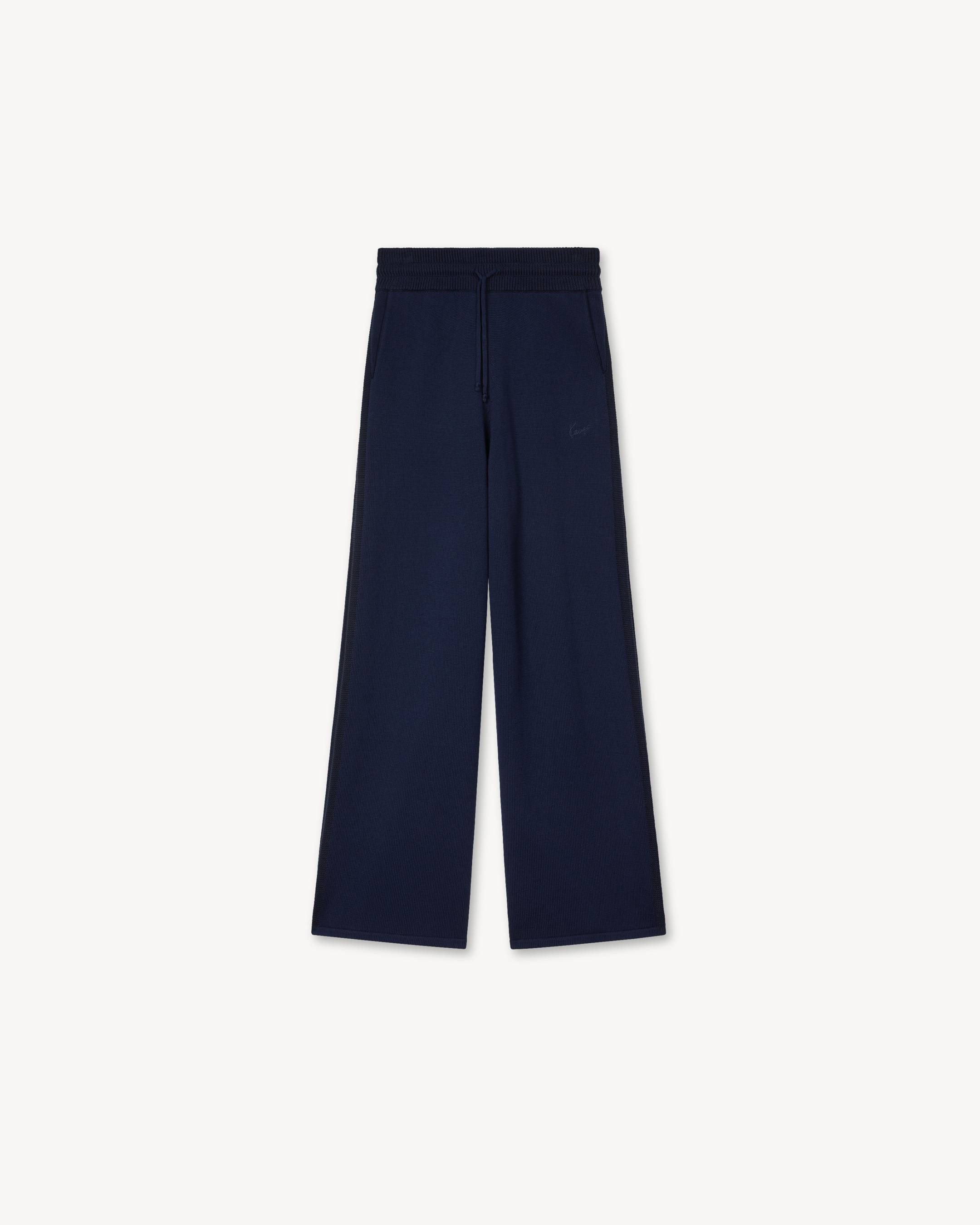 Pantalon 'KENZO Signature' en coton et laine