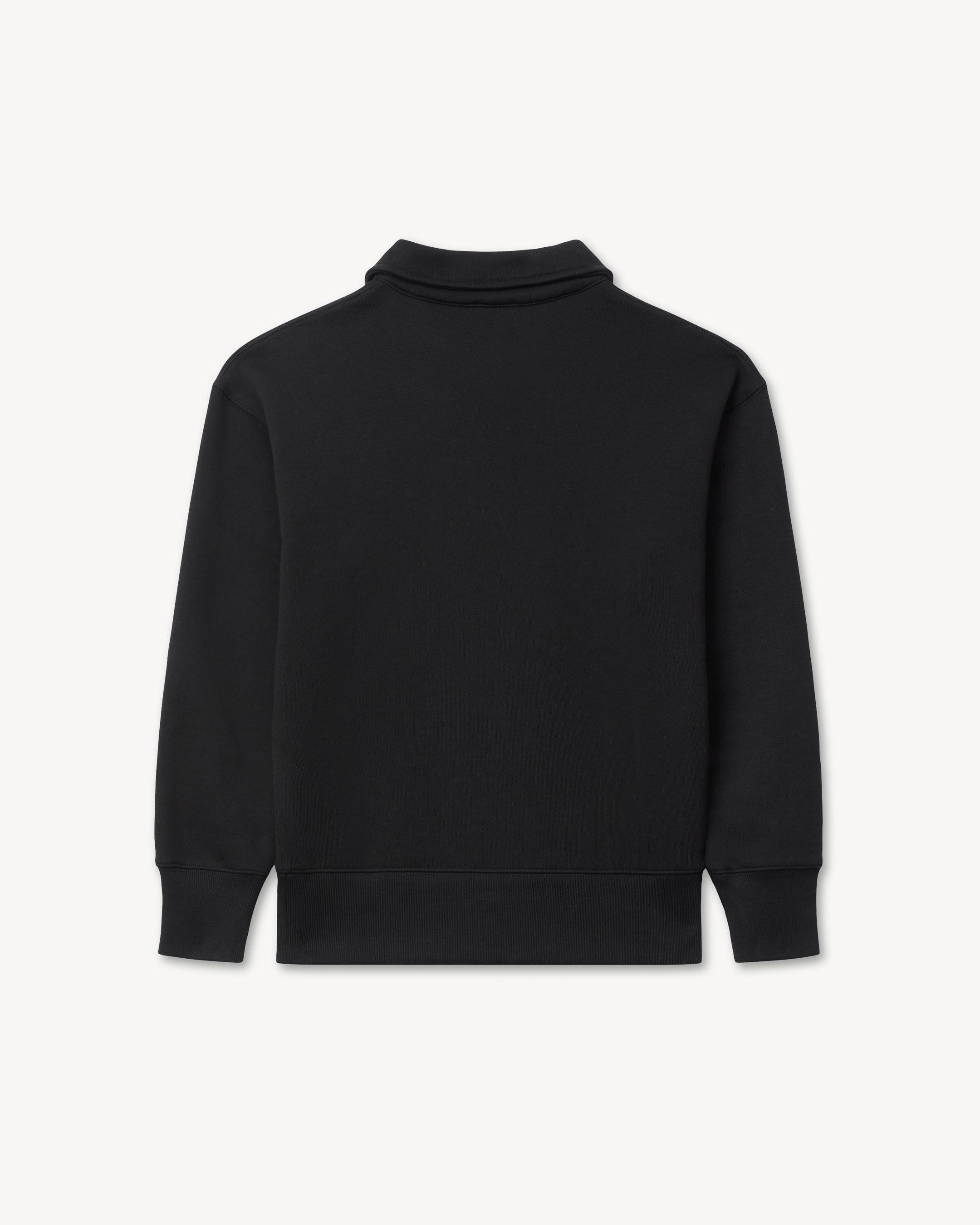 'KENZO Signature' half zip sweatshirt in cotton