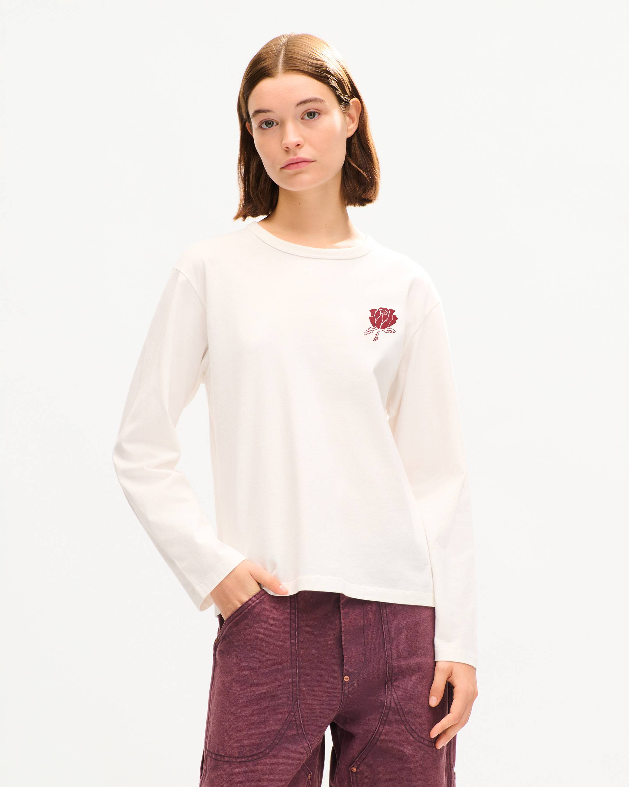 'KENZO Work And Play' long sleeves T-shirt in cotton