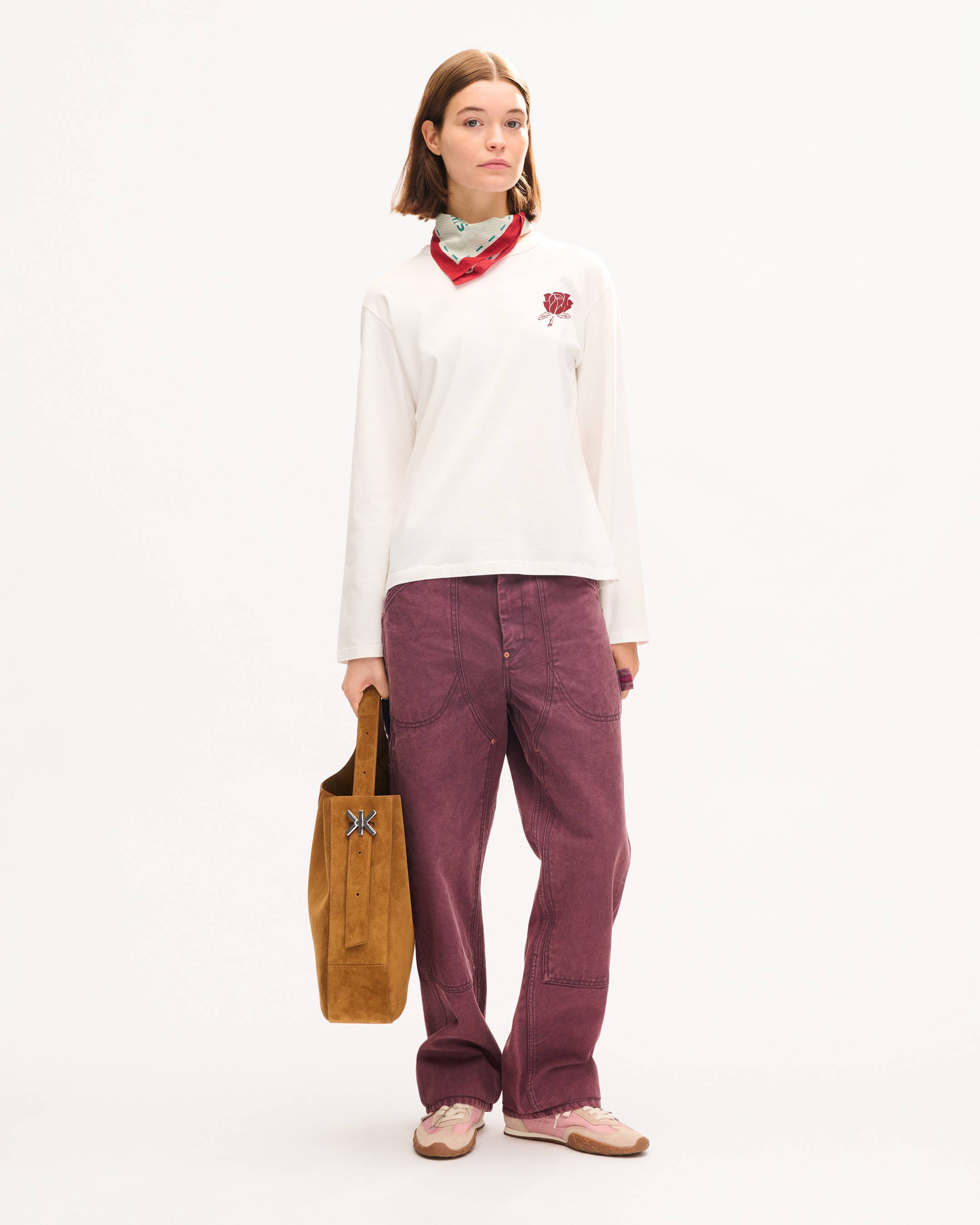 'KENZO Work And Play' long sleeves T-shirt in cotton