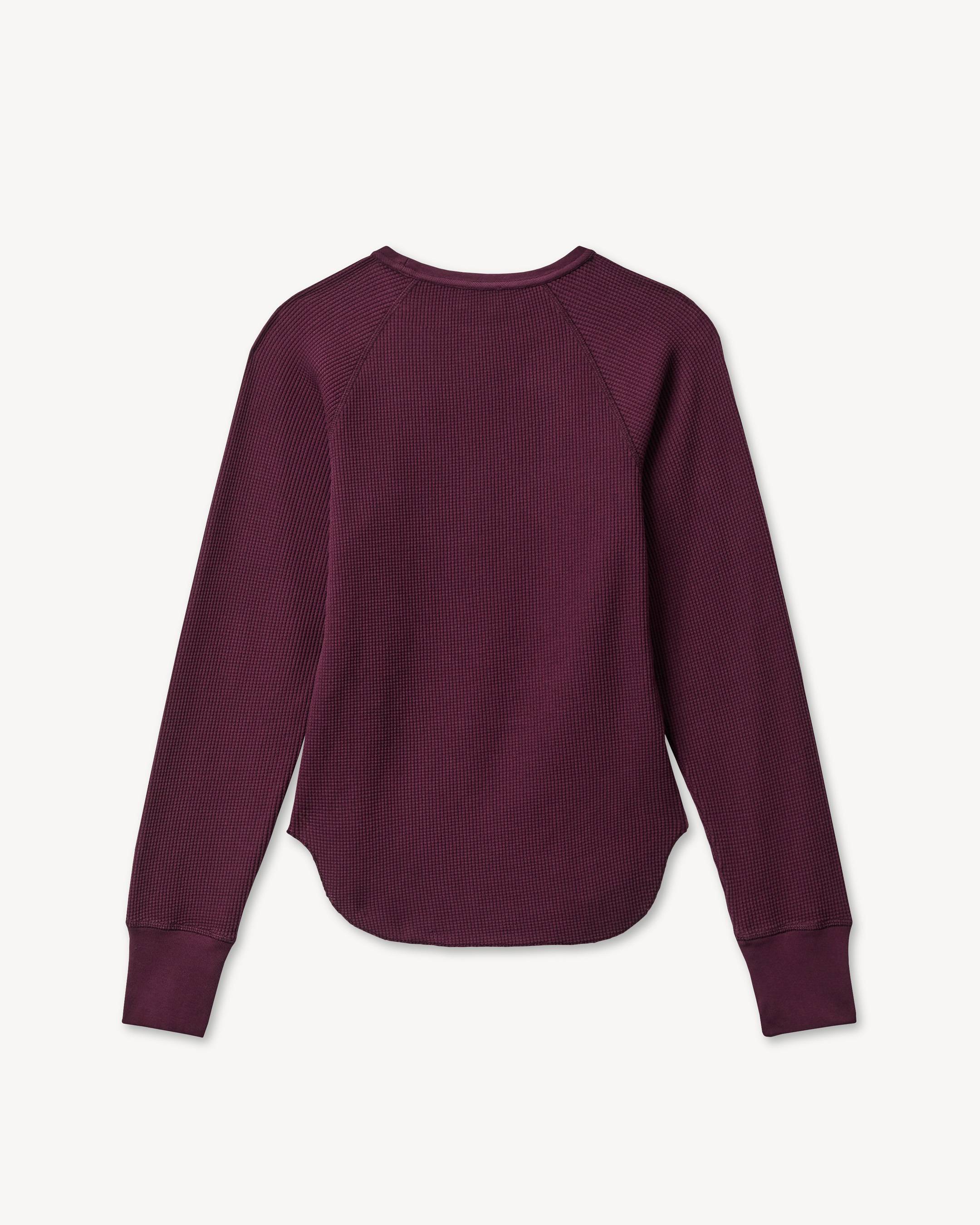 'KENZO Work And Play' waffle long sleeves T-shirt in cotton