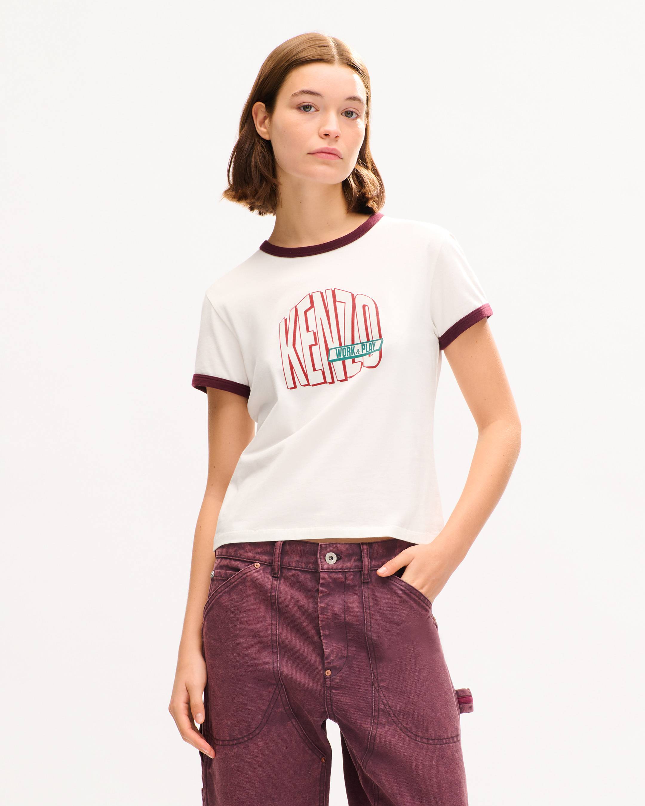 'KENZO Work And Play' T-shirt in cotton