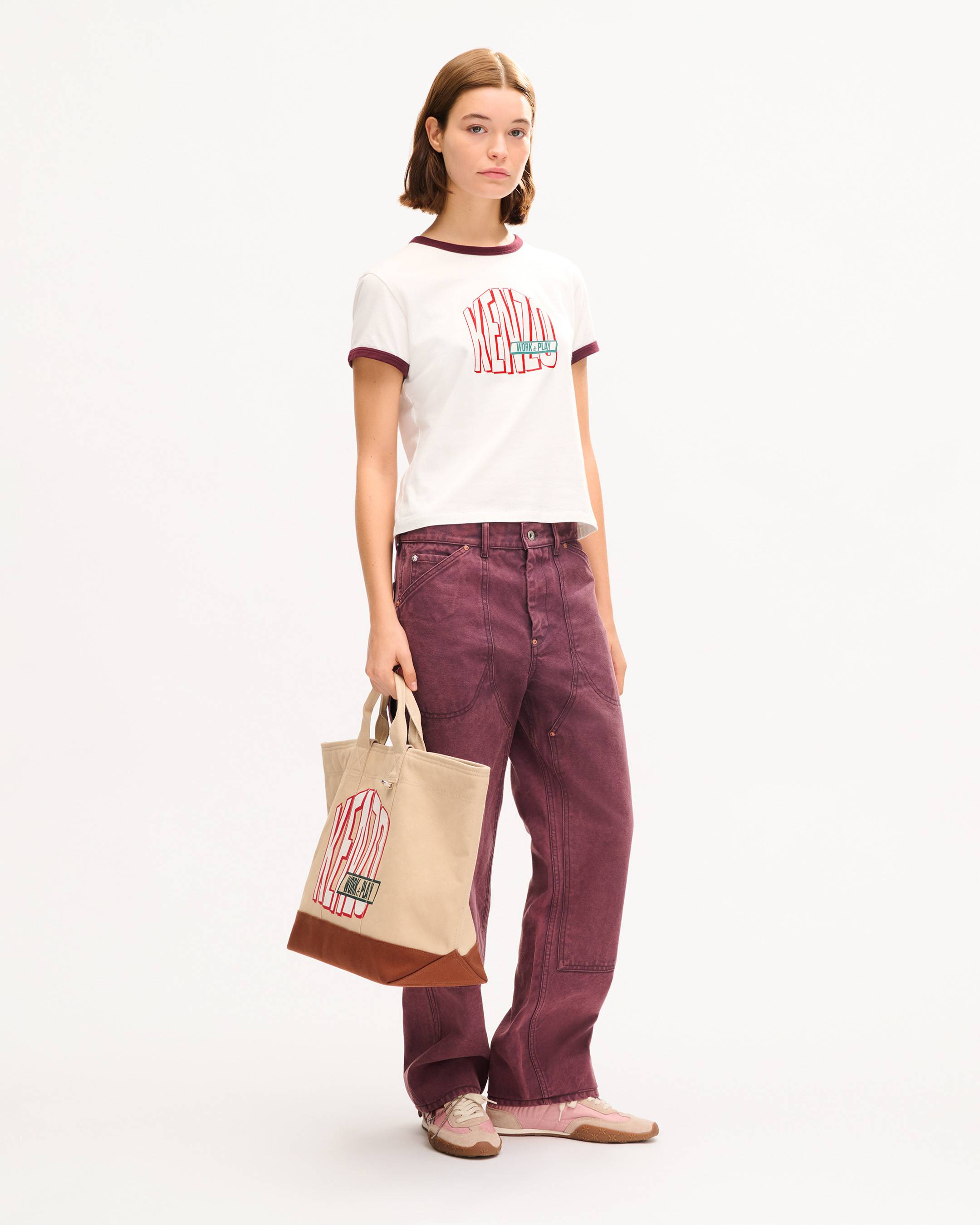 'KENZO Work And Play' T-shirt in cotton