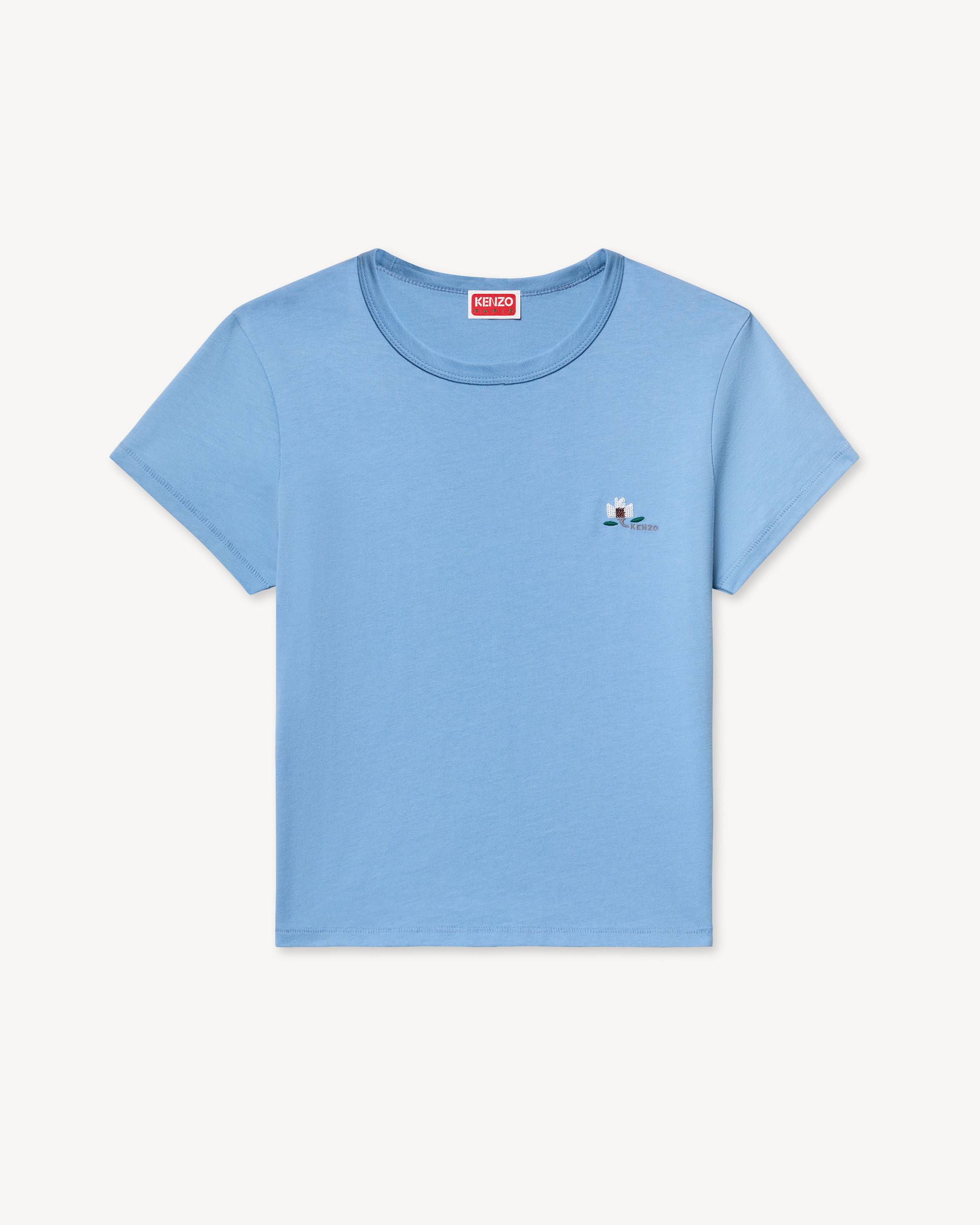 'KENZO Ikat Flower' embroidered T-shirt in cotton