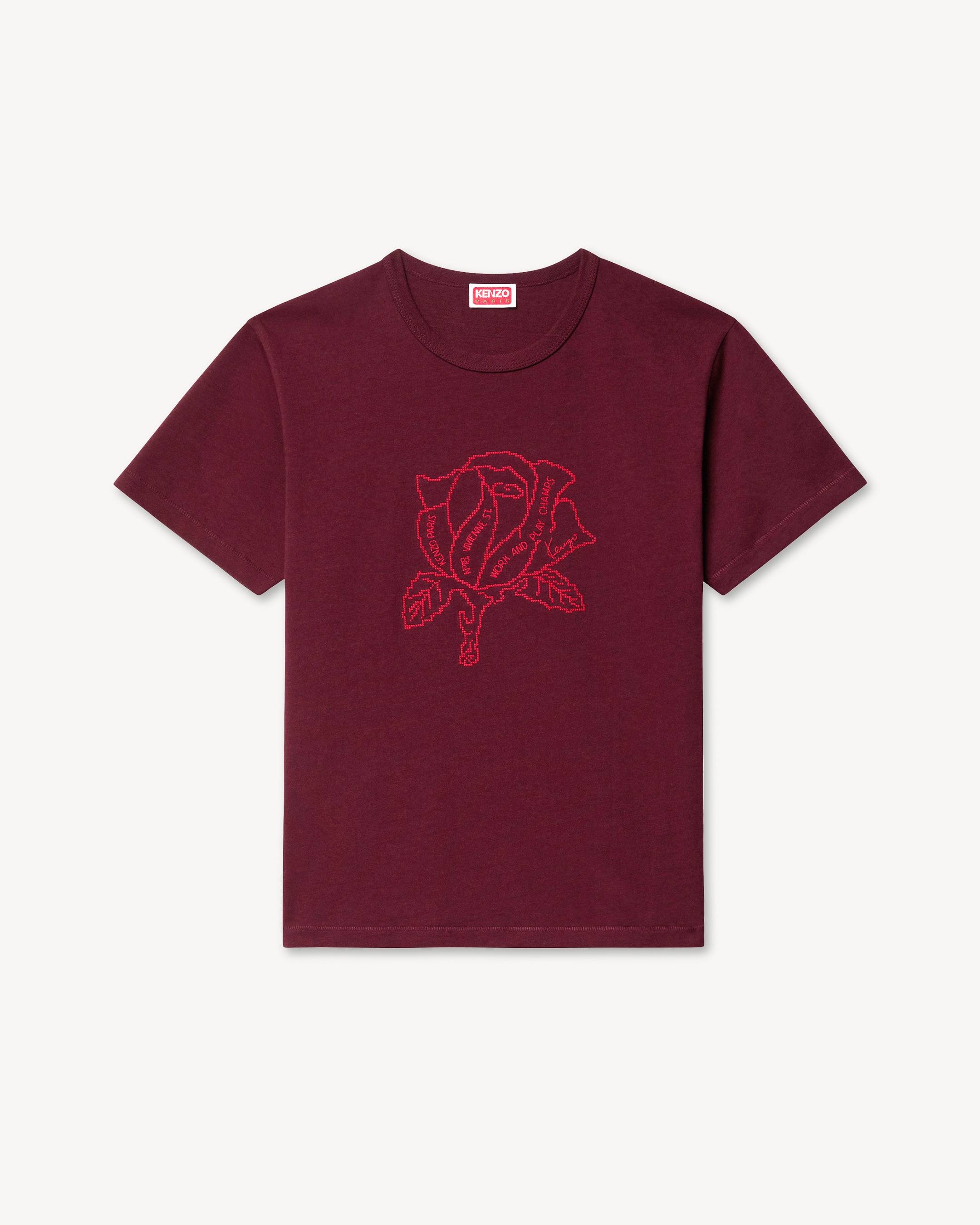 'KENZO Work And Play' embroidered T-shirt in cotton