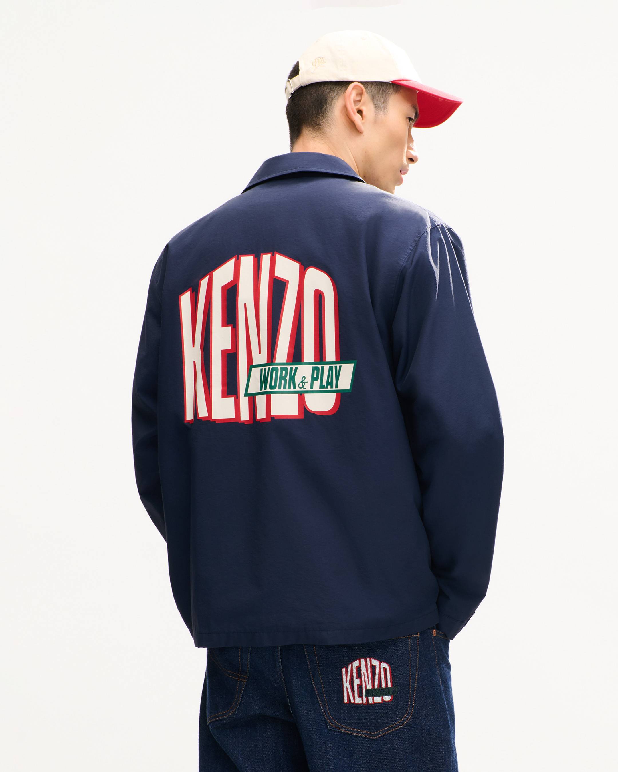 'KENZO Work And Play' light coach jacket