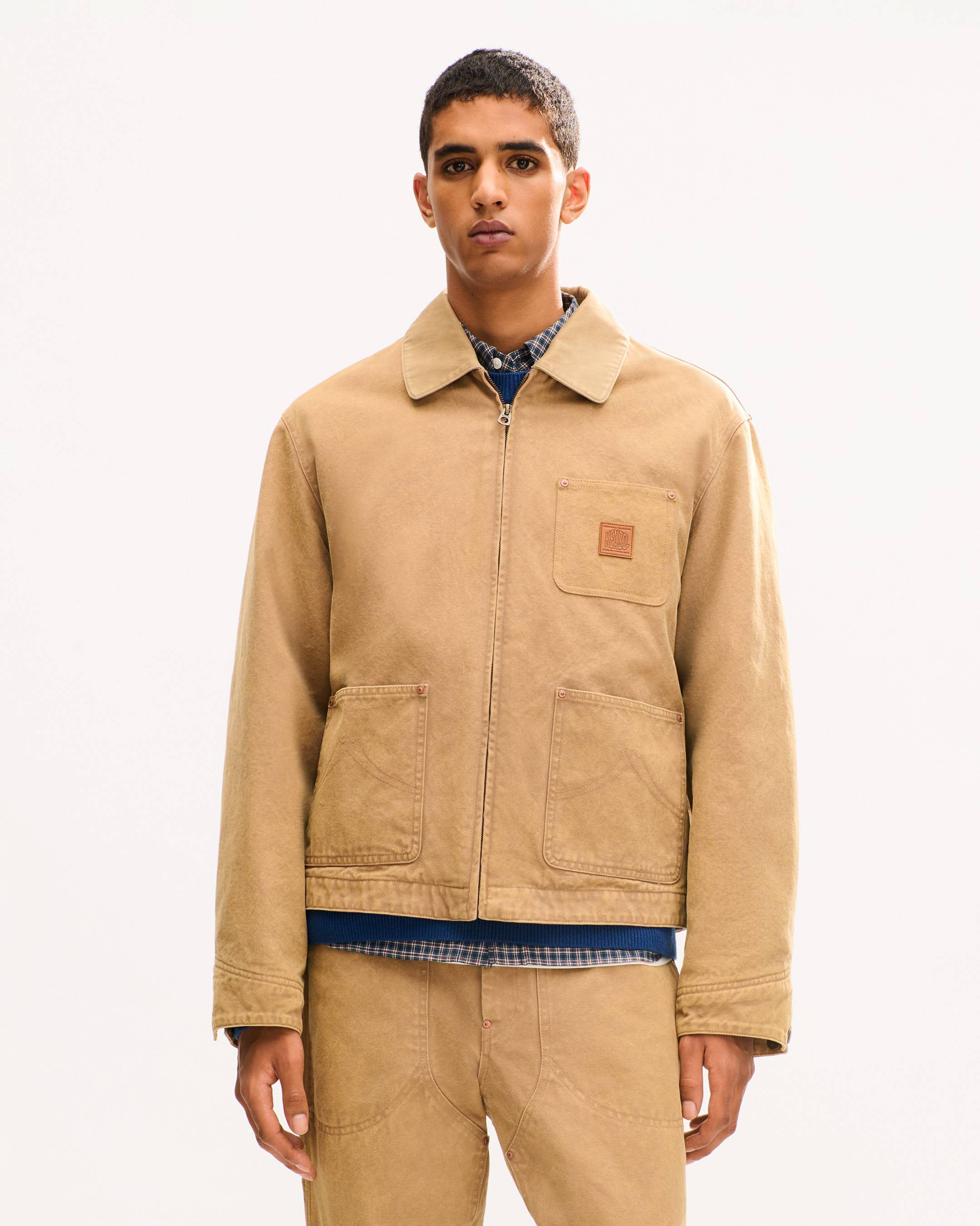 'KENZO Work And Play' utility jacket in cotton