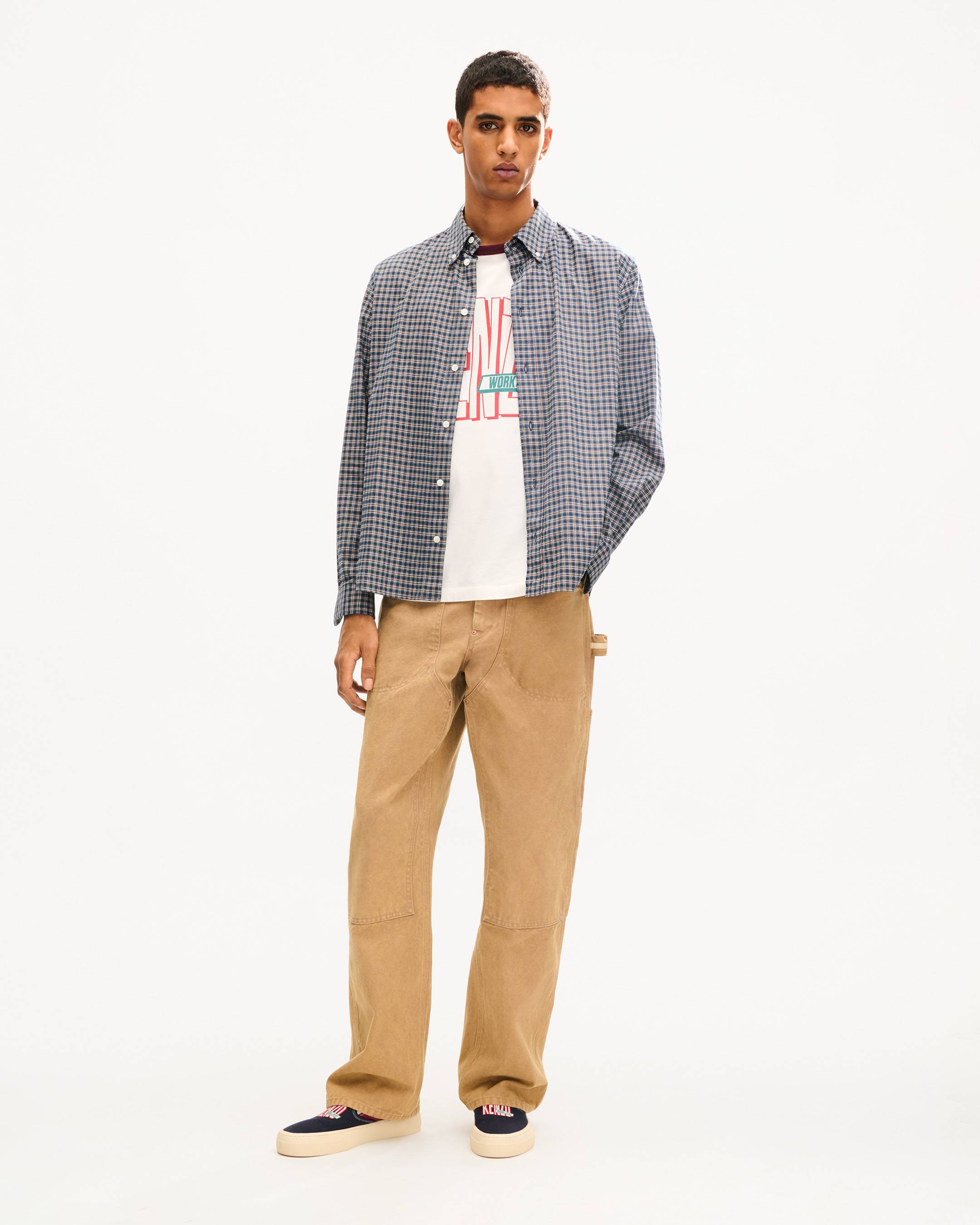 'KENZO Work And Play' casual shirt in cotton