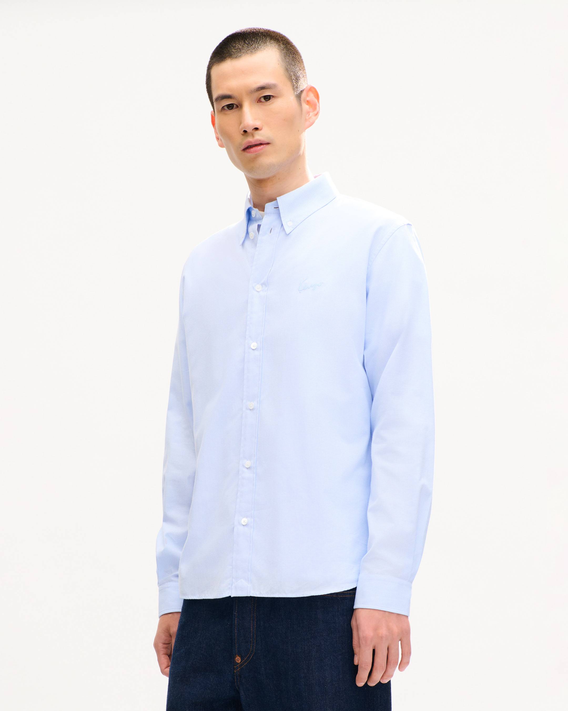 Camicia casual in cotone 'KENZO Signature'