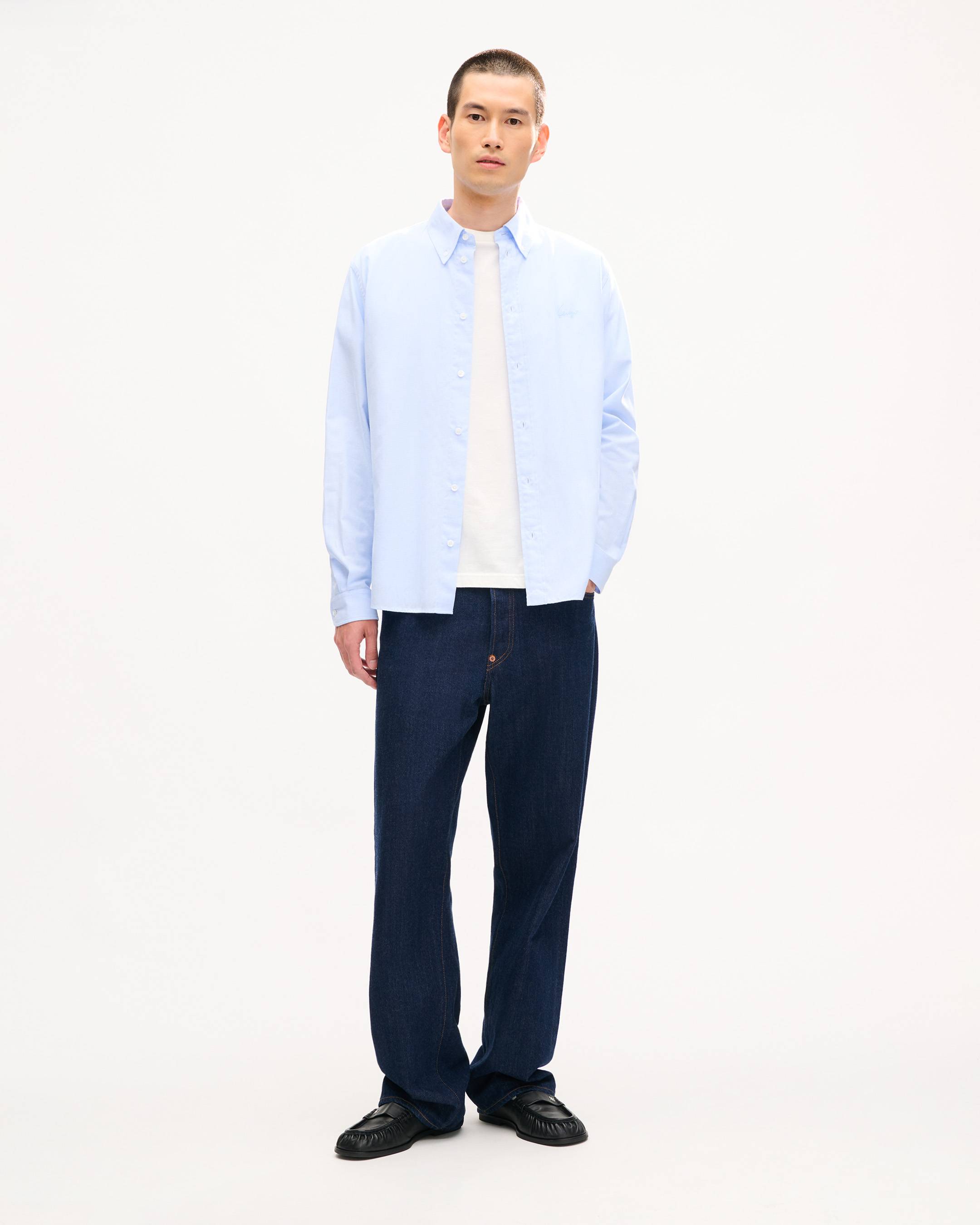 Camicia casual in cotone 'KENZO Signature'