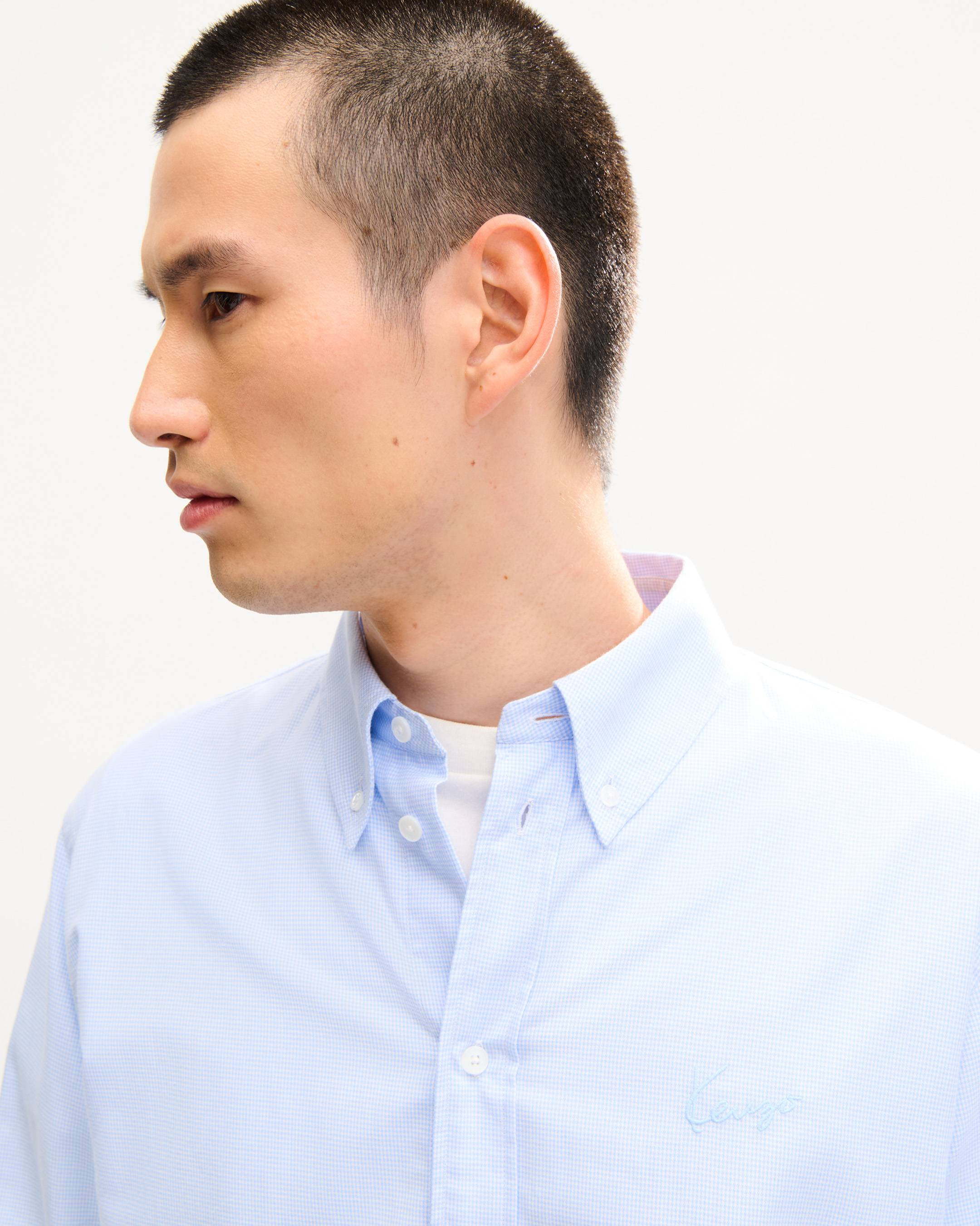 Camicia casual in cotone 'KENZO Signature'