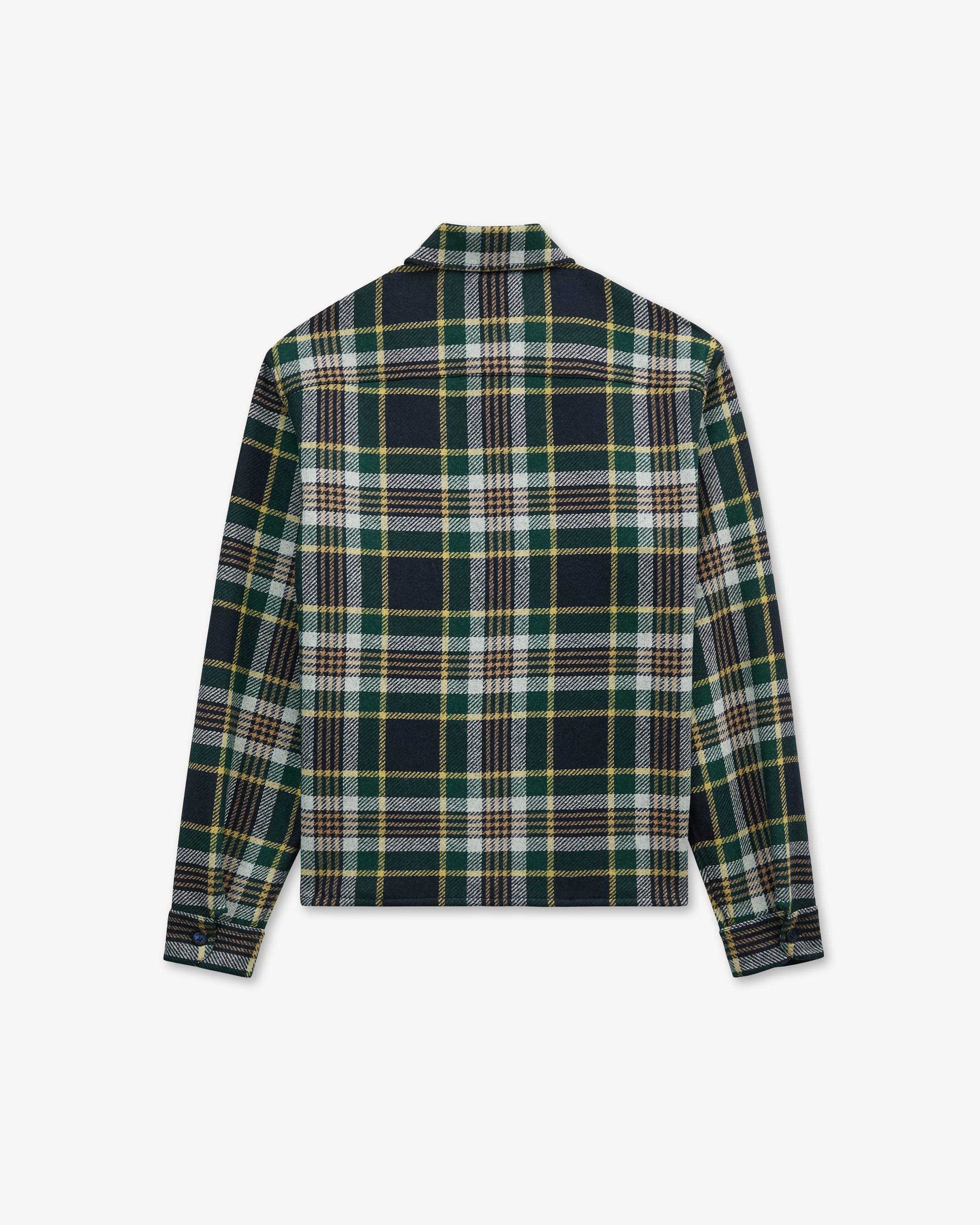 'KENZO Work And Play' genderless overshirt in mixed wool