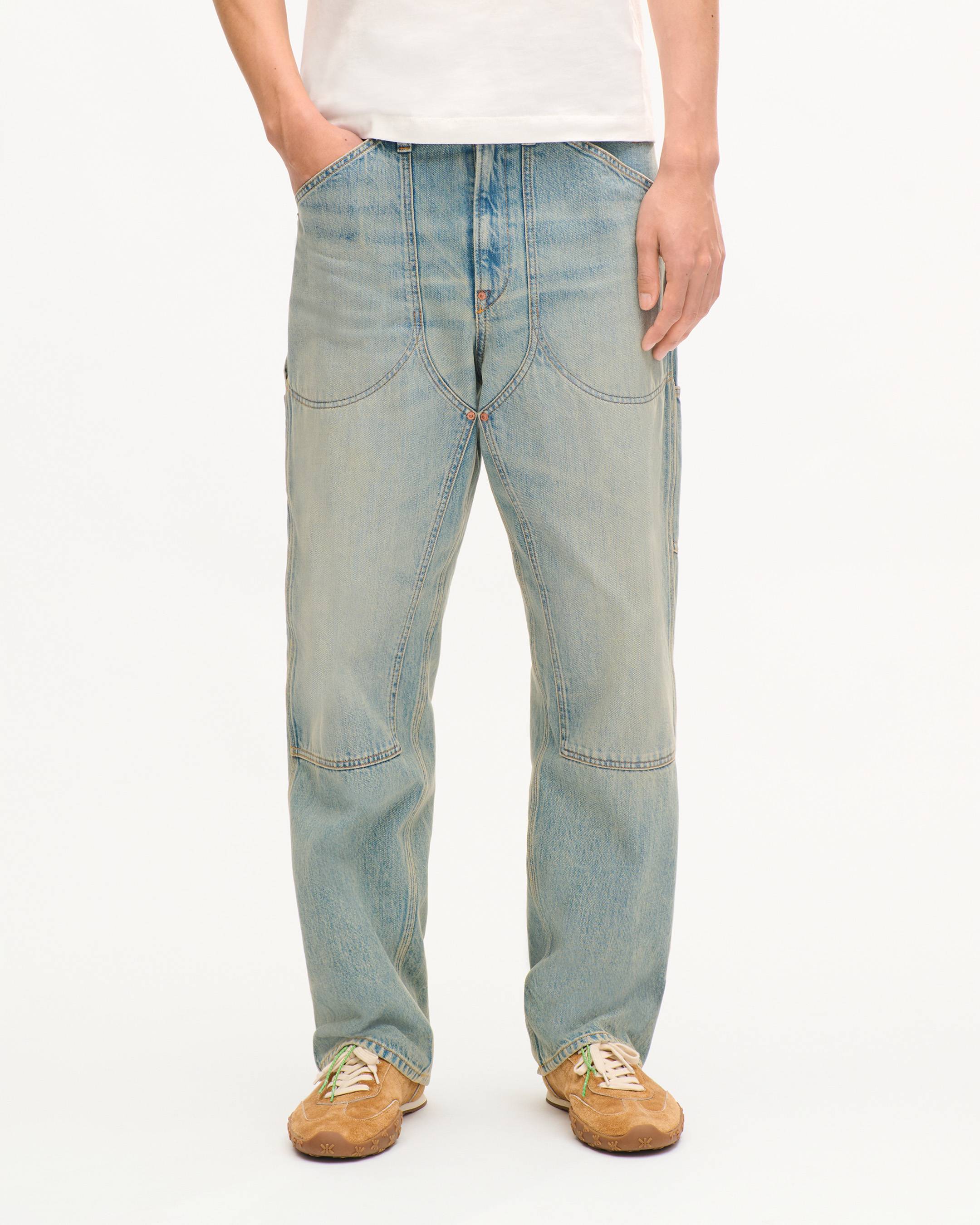 'KENZO Work And Play' carpenter jeans in japanese denim