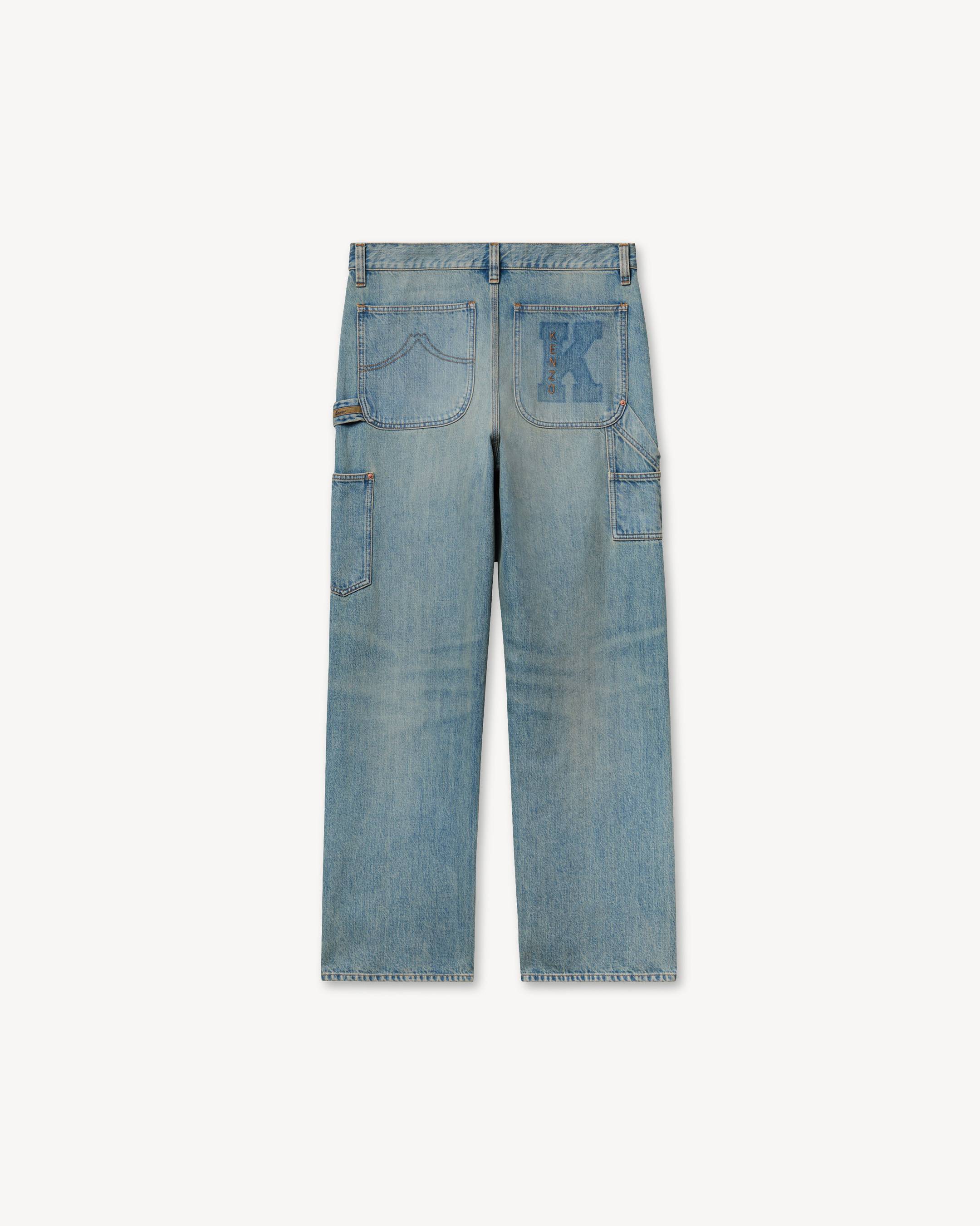 'KENZO Work And Play' carpenter jeans in japanese denim