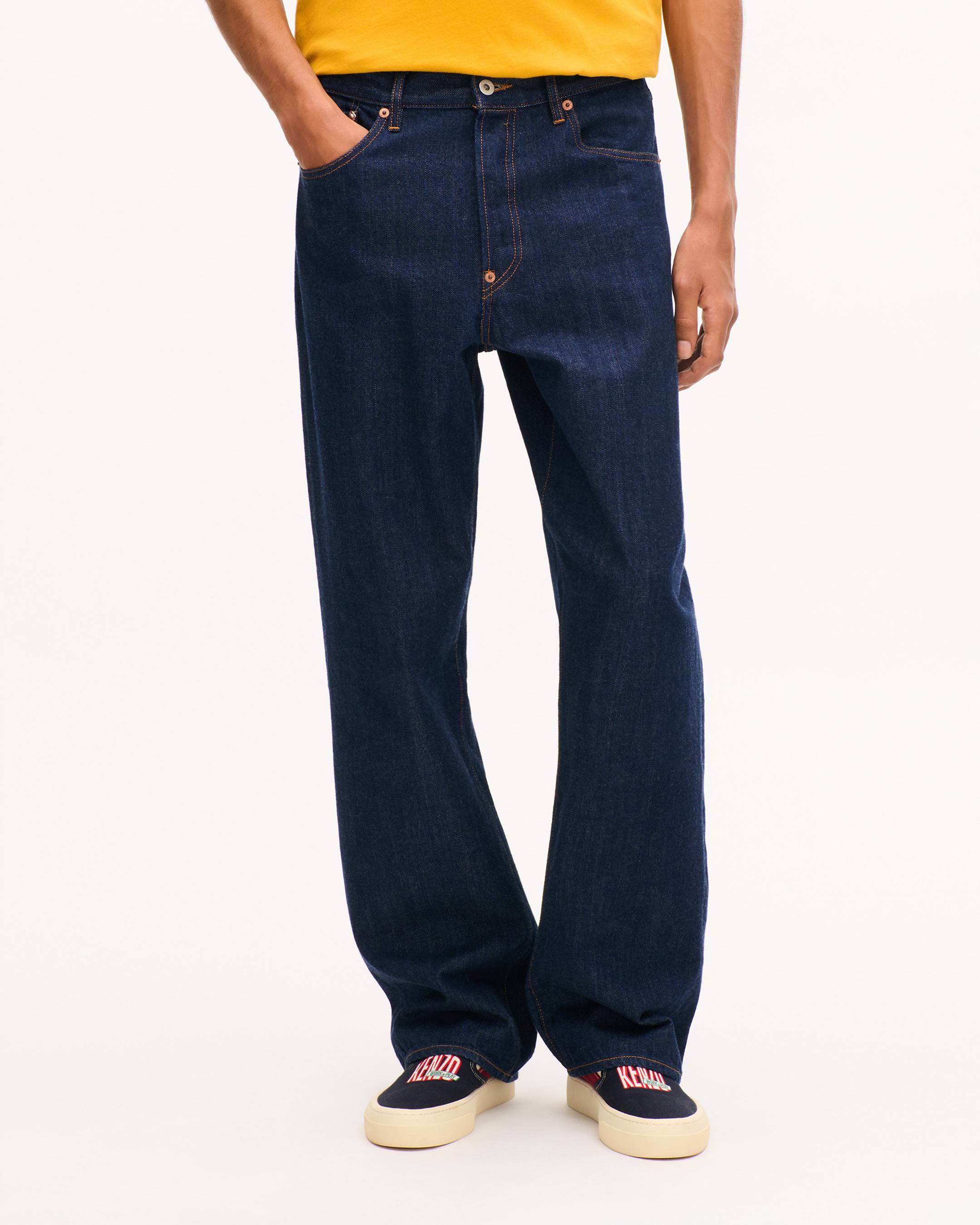 KENZO Work And Play' relax fit jeans in japanese denim | Men's | KENZO