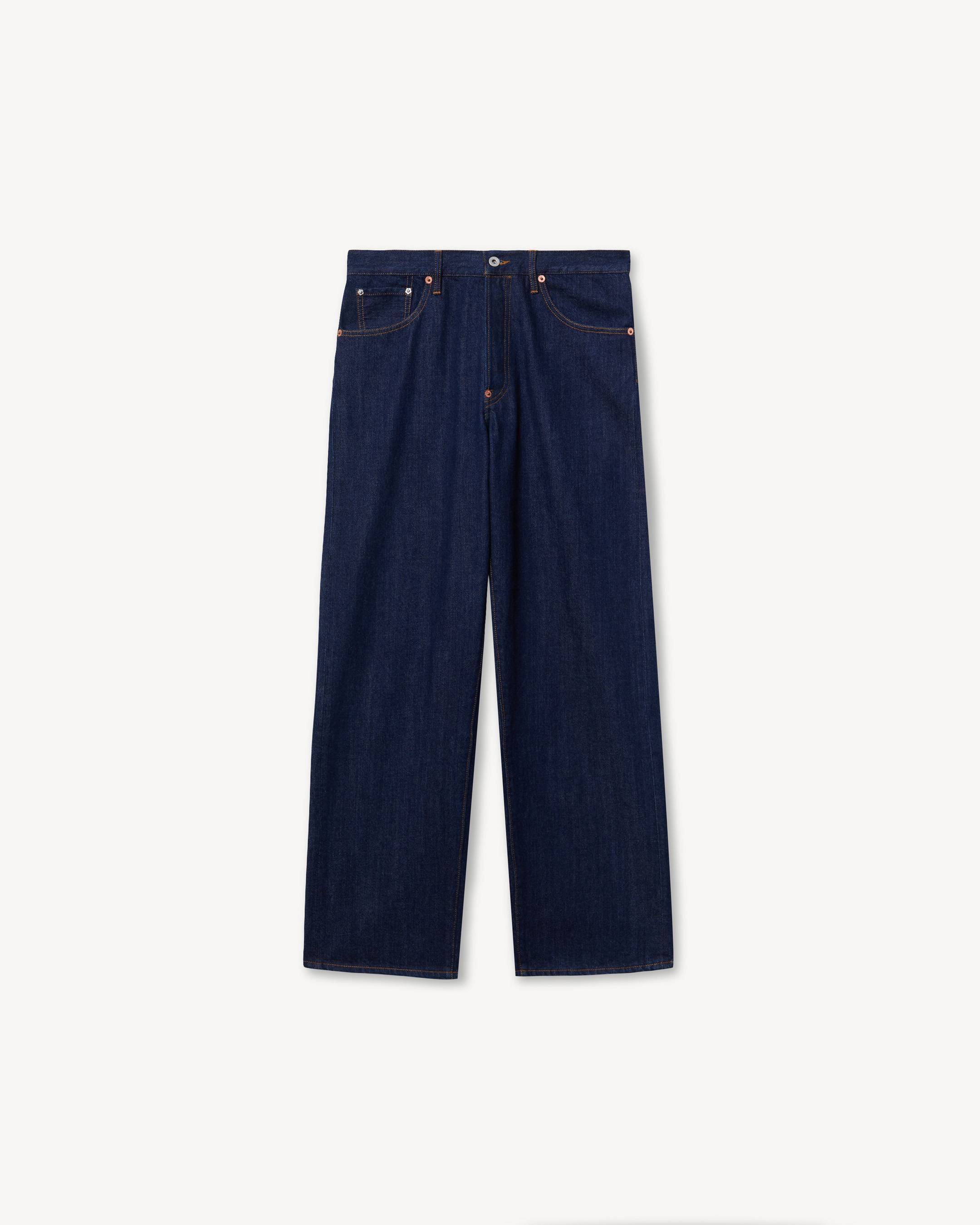 'KENZO Work And Play' relax fit jeans in japanese denim