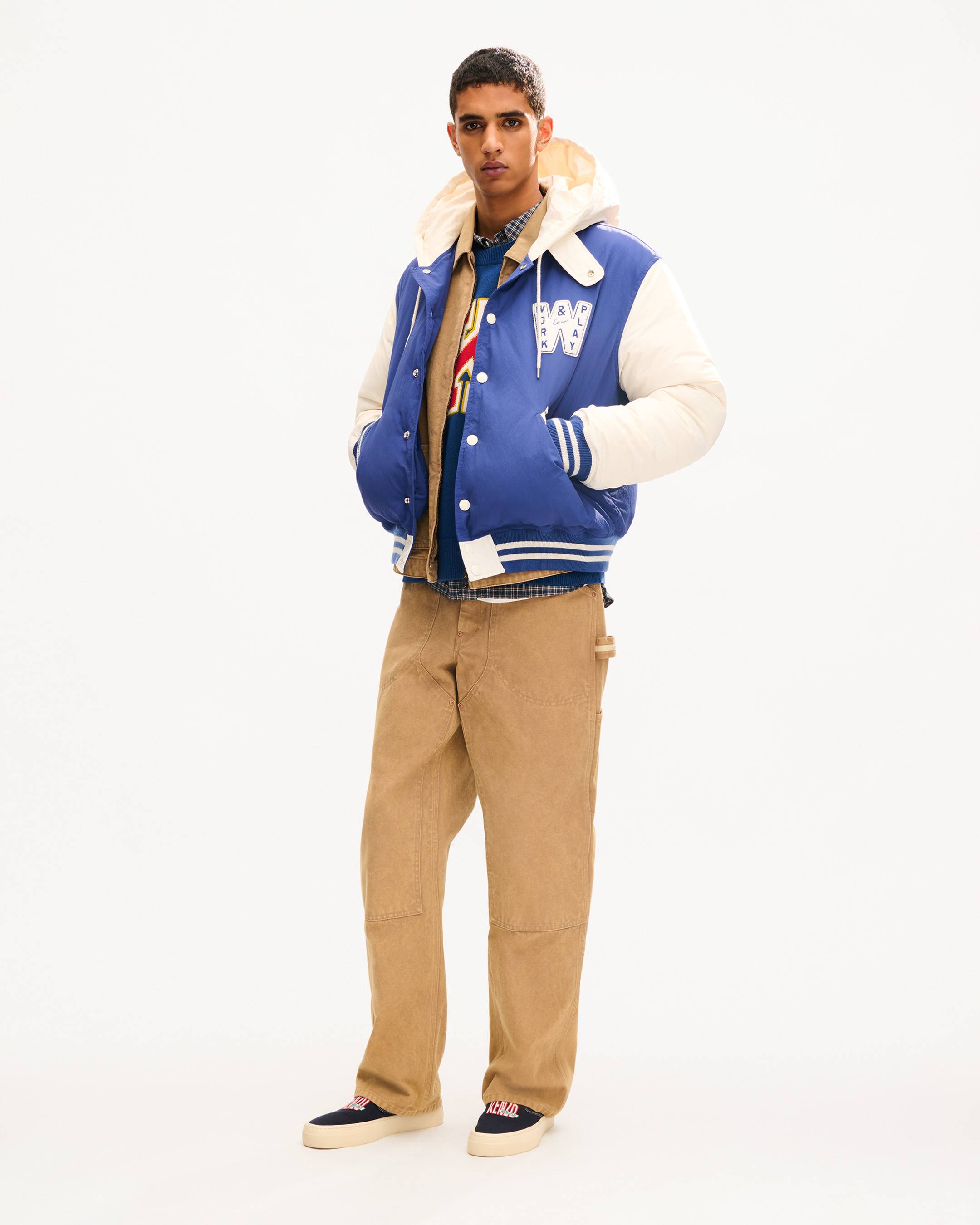 'KENZO Work And Play'  boxy down jacket