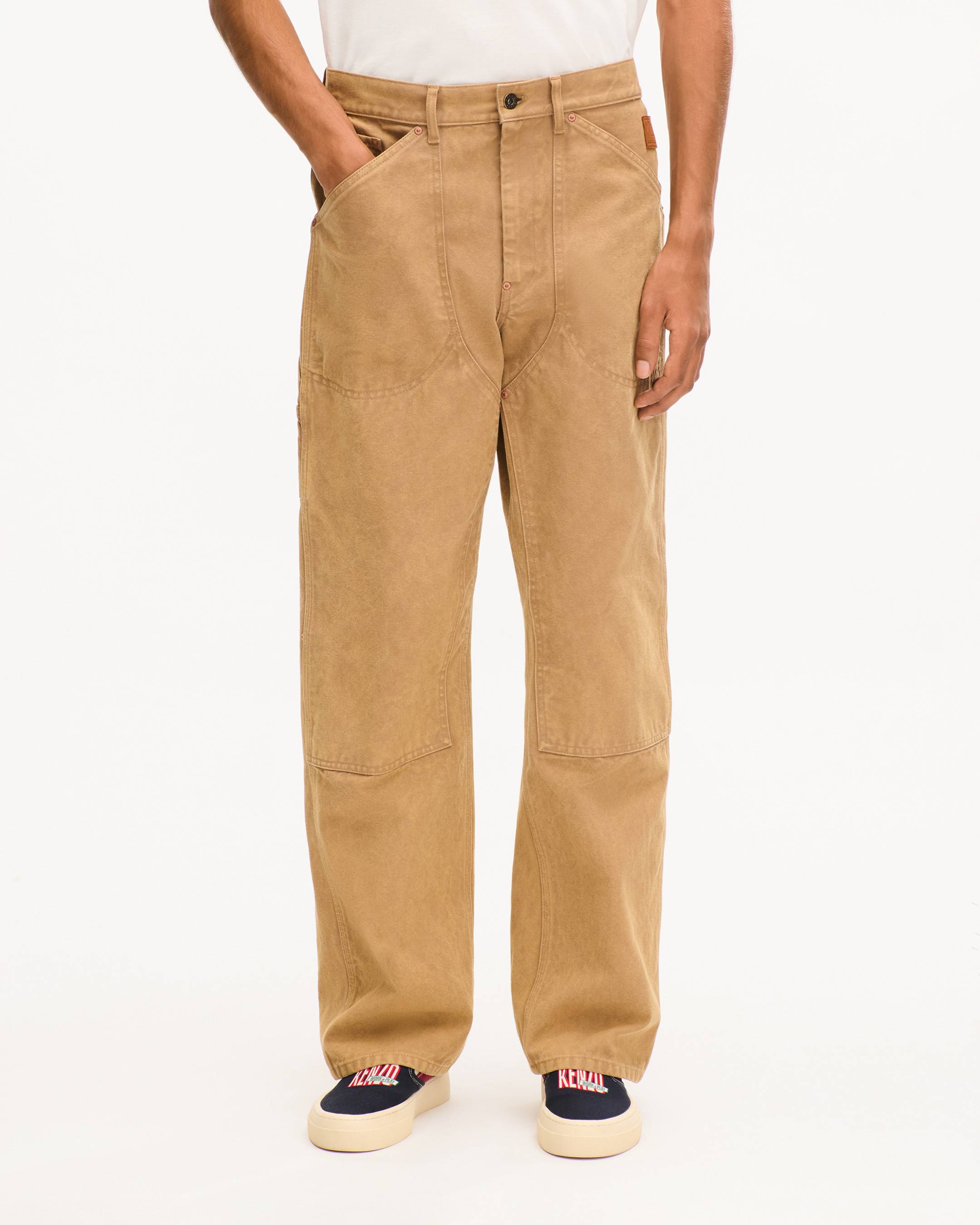 'KENZO Work And Play' loose carpenter pants