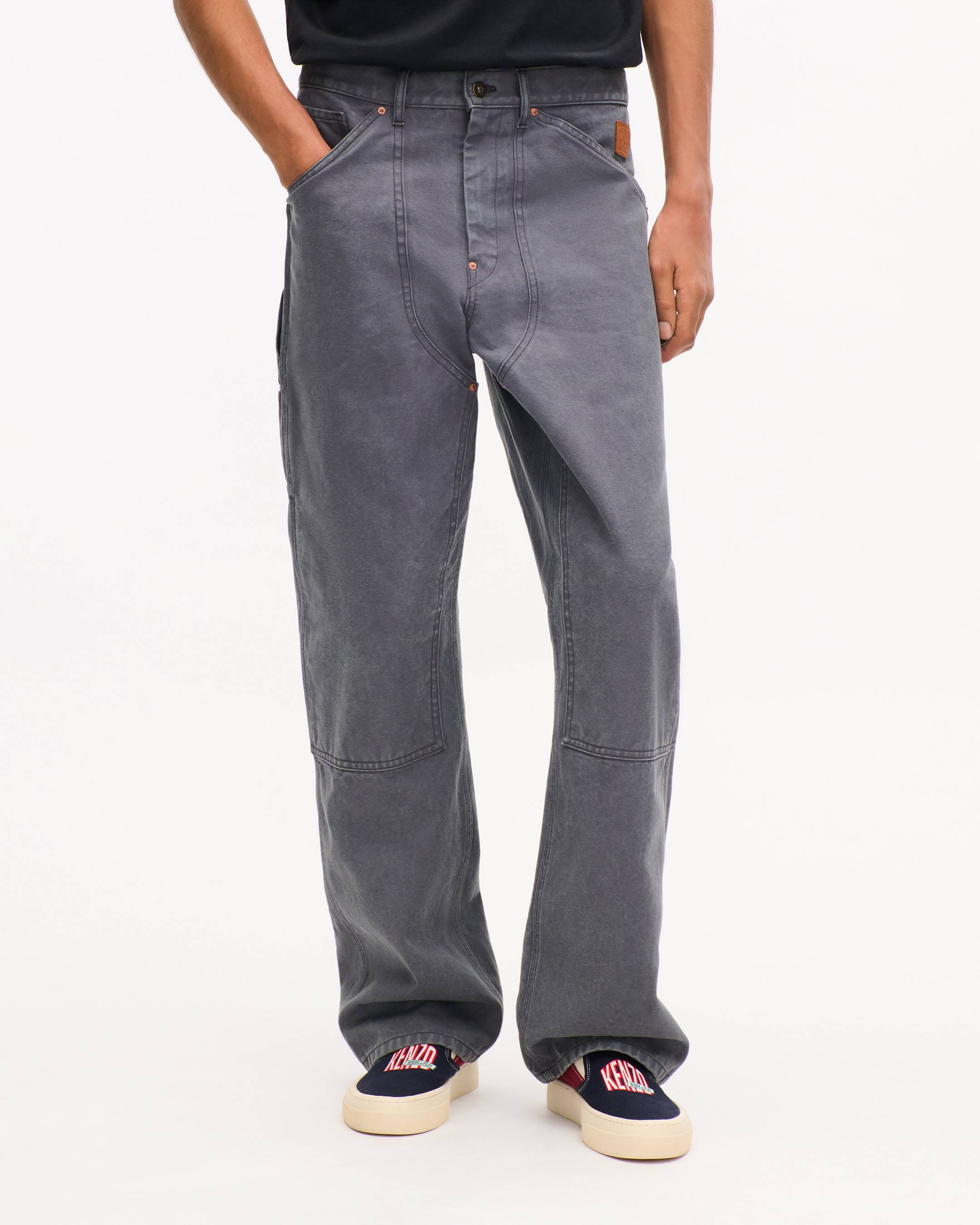 'KENZO Work And Play' loose carpenter pants